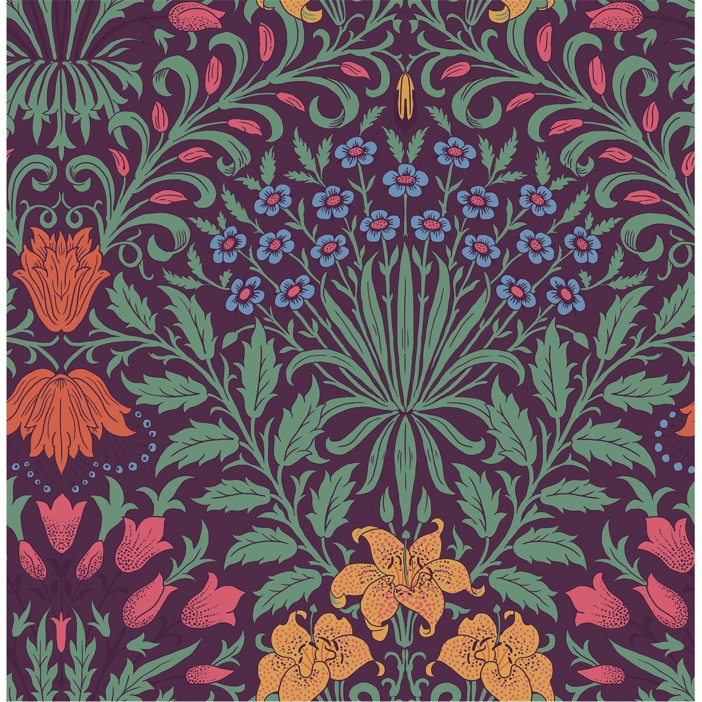 William Morris At Home  Garden Wallpaper Dewberry