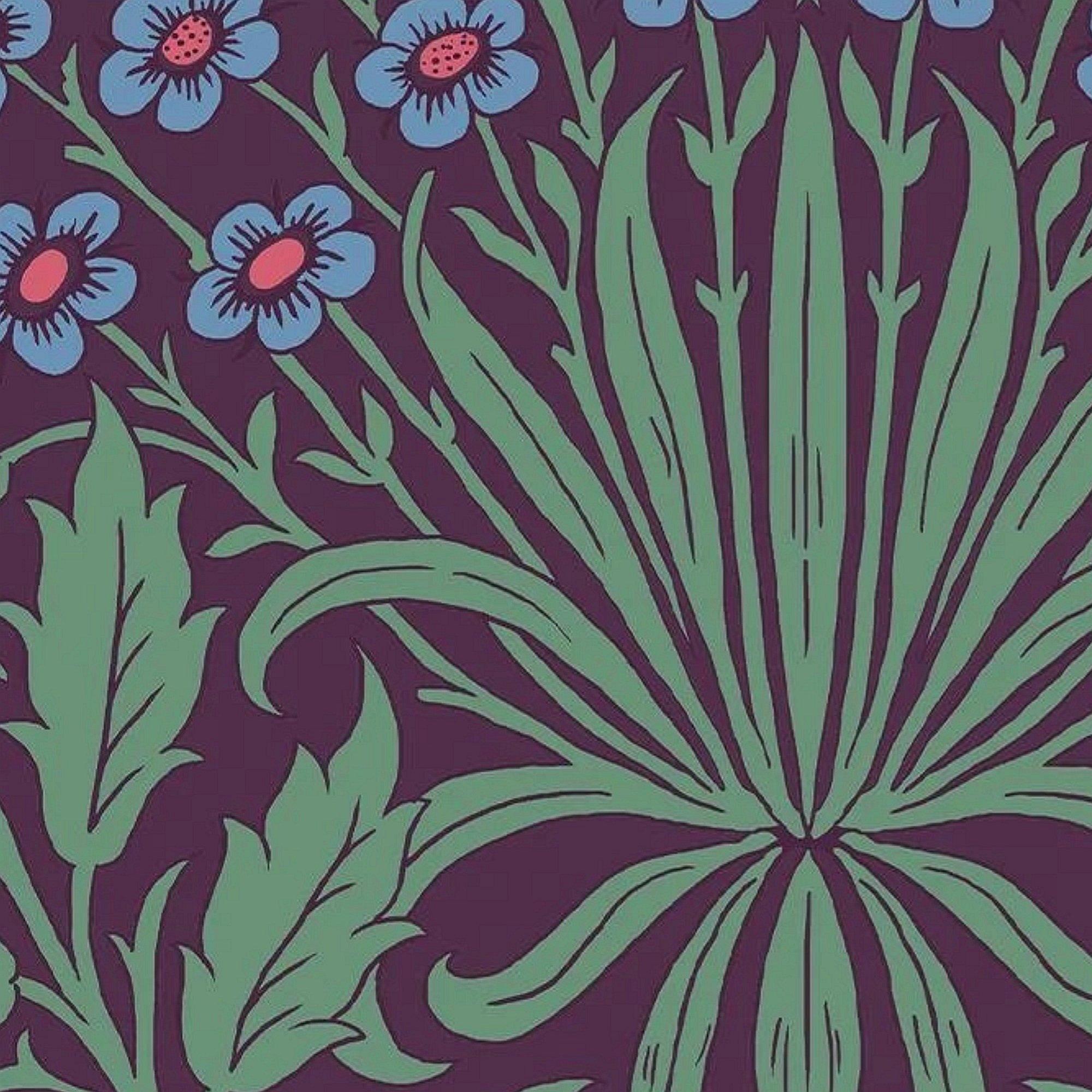 Dewberry - William Morris at Home - Garden Dewberry Wallpaper - 4