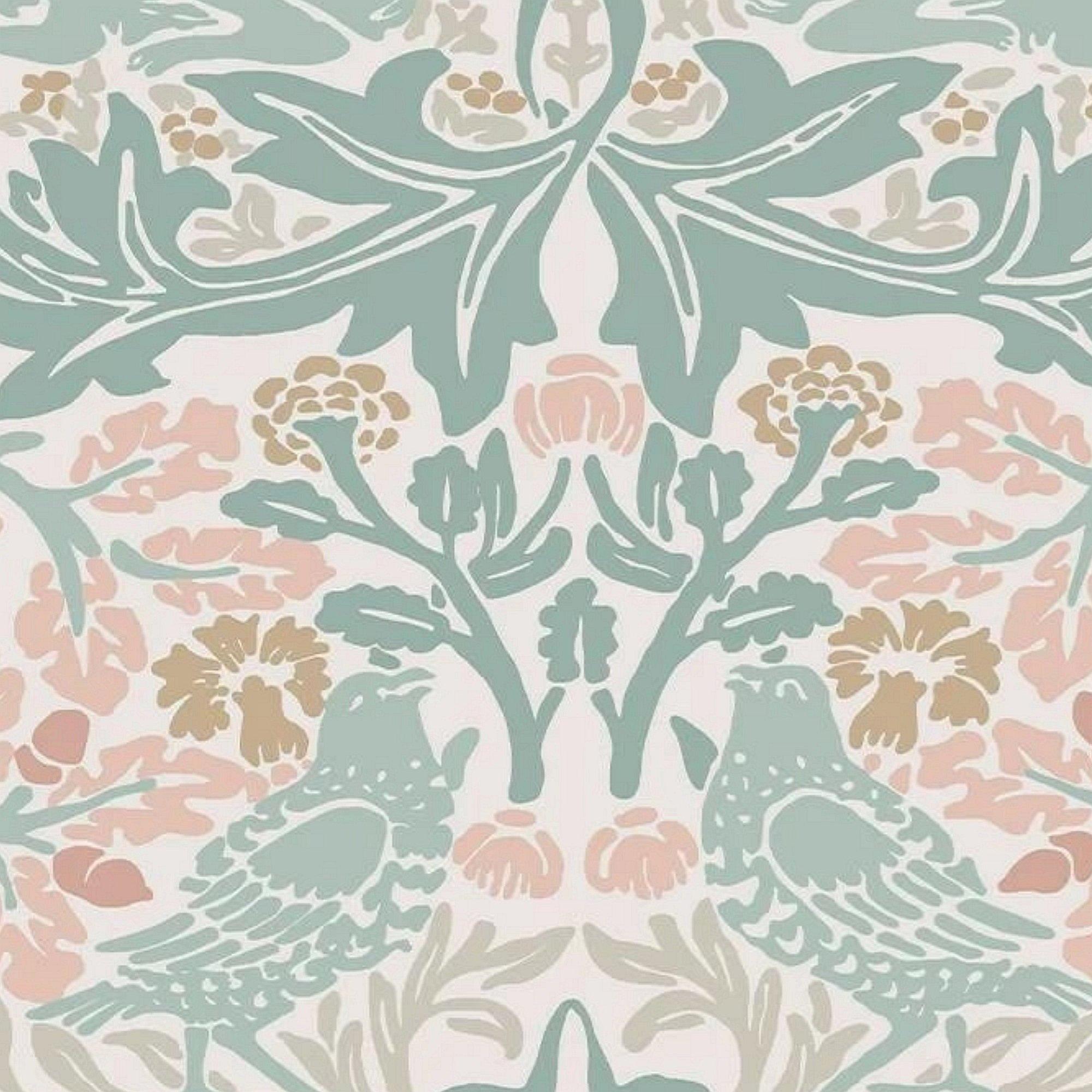 Lullaby Blues - William Morris at Home - Brother Rabbit Lullaby Blue - 4