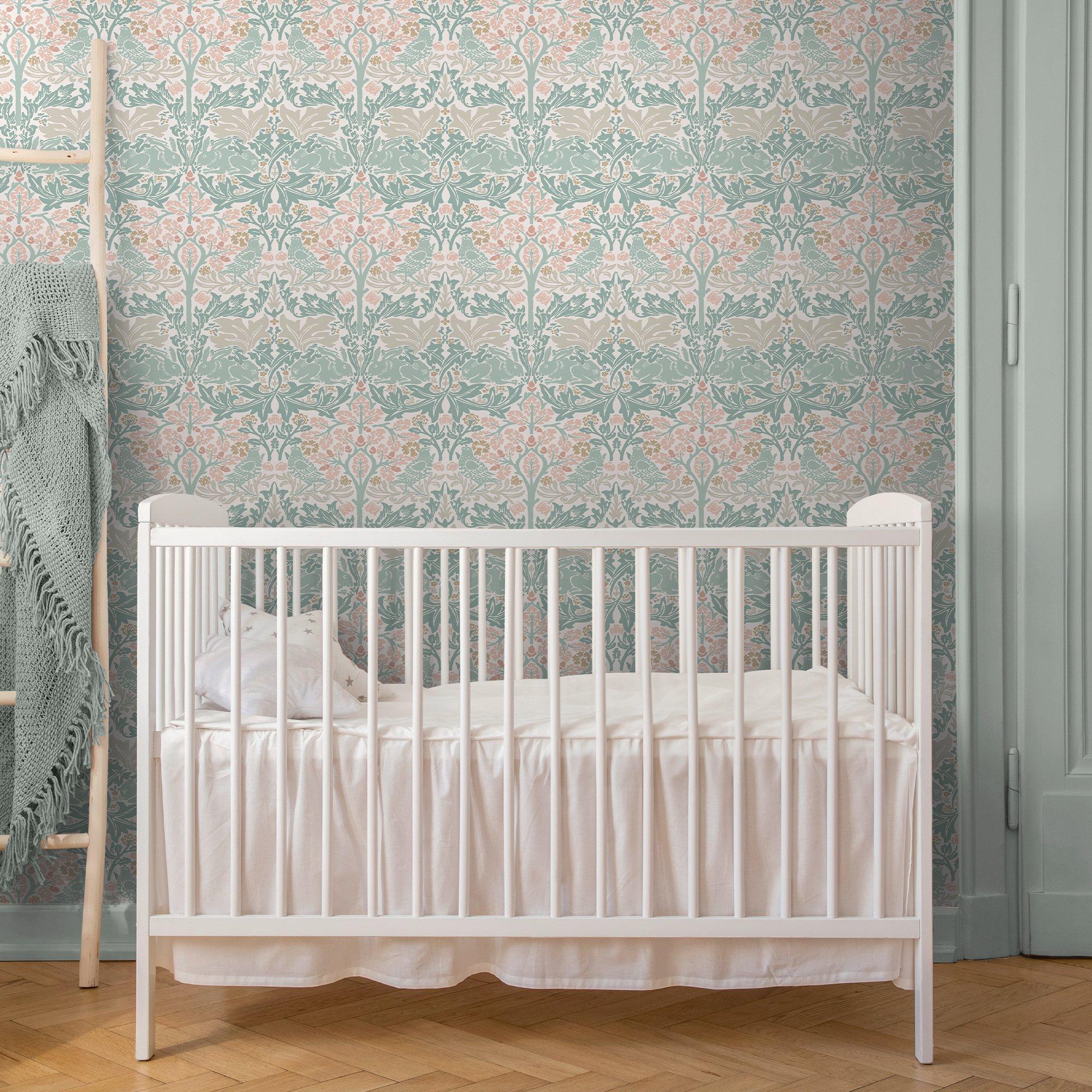 Lullaby Blues - William Morris at Home - Brother Rabbit Lullaby Blue - 5