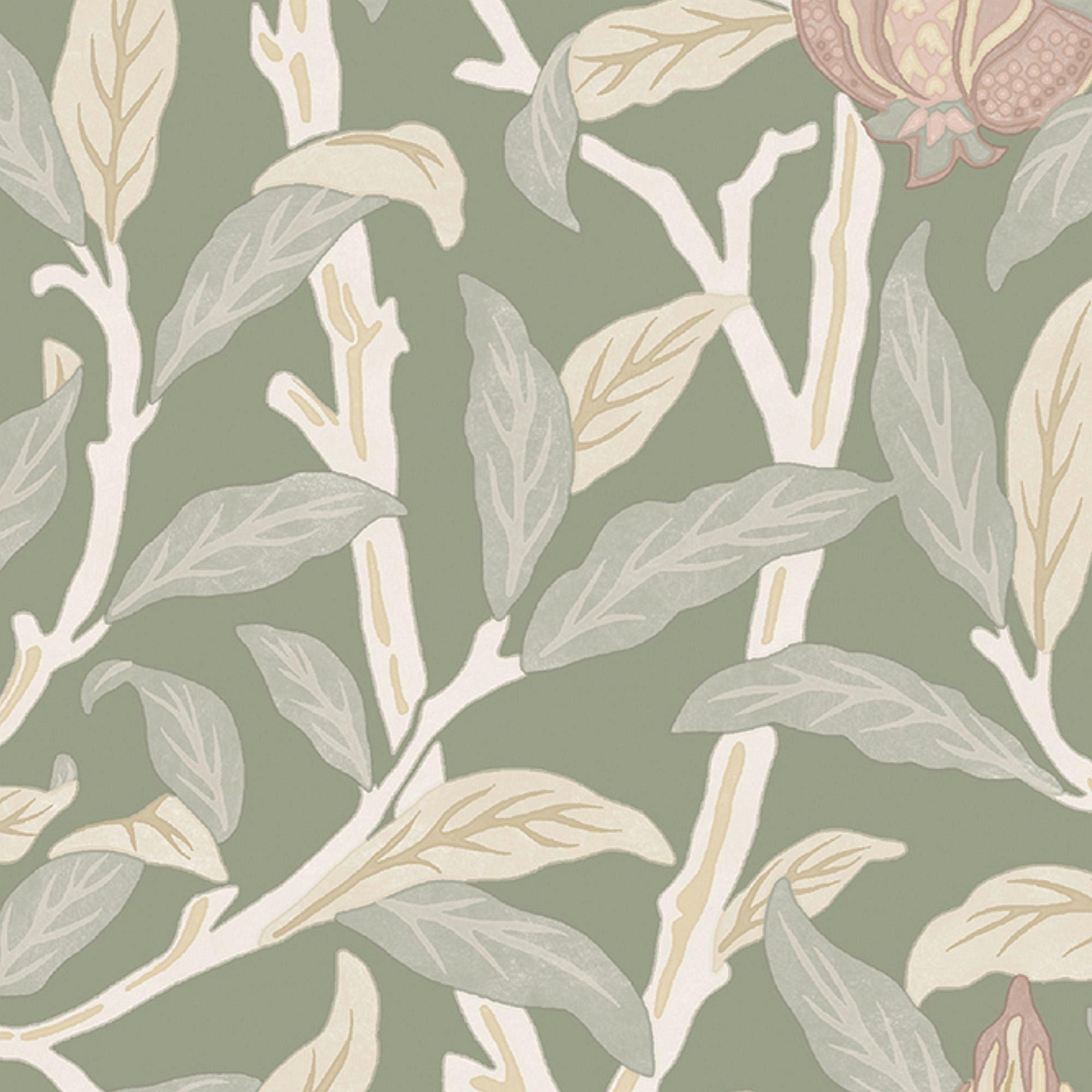 Rose Garden - William Morris at Home - Bird & Pomegranate Rose Gar - 4