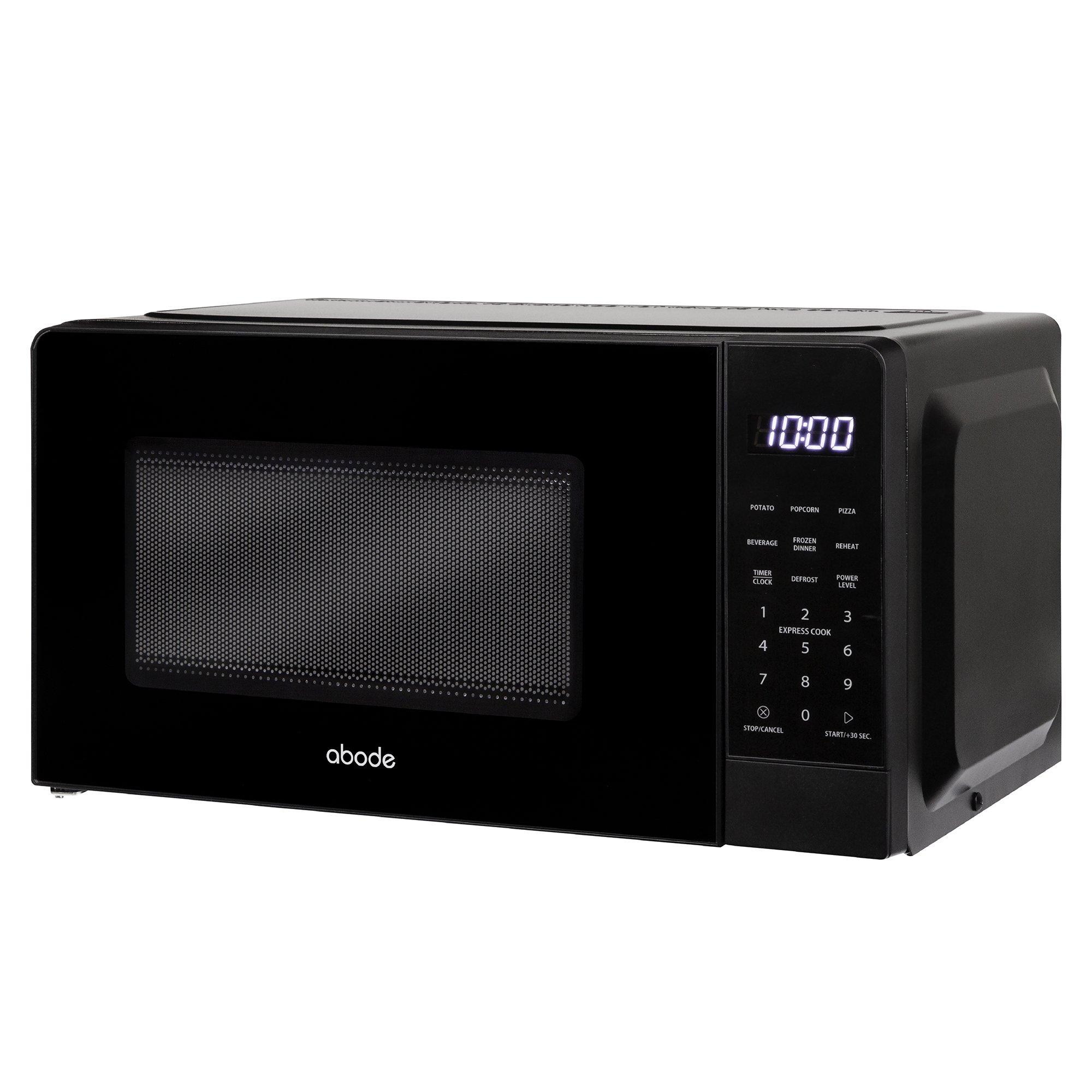 Black - Abode - AMT2012B 20L Black Touch Control Digital Microwave - 8