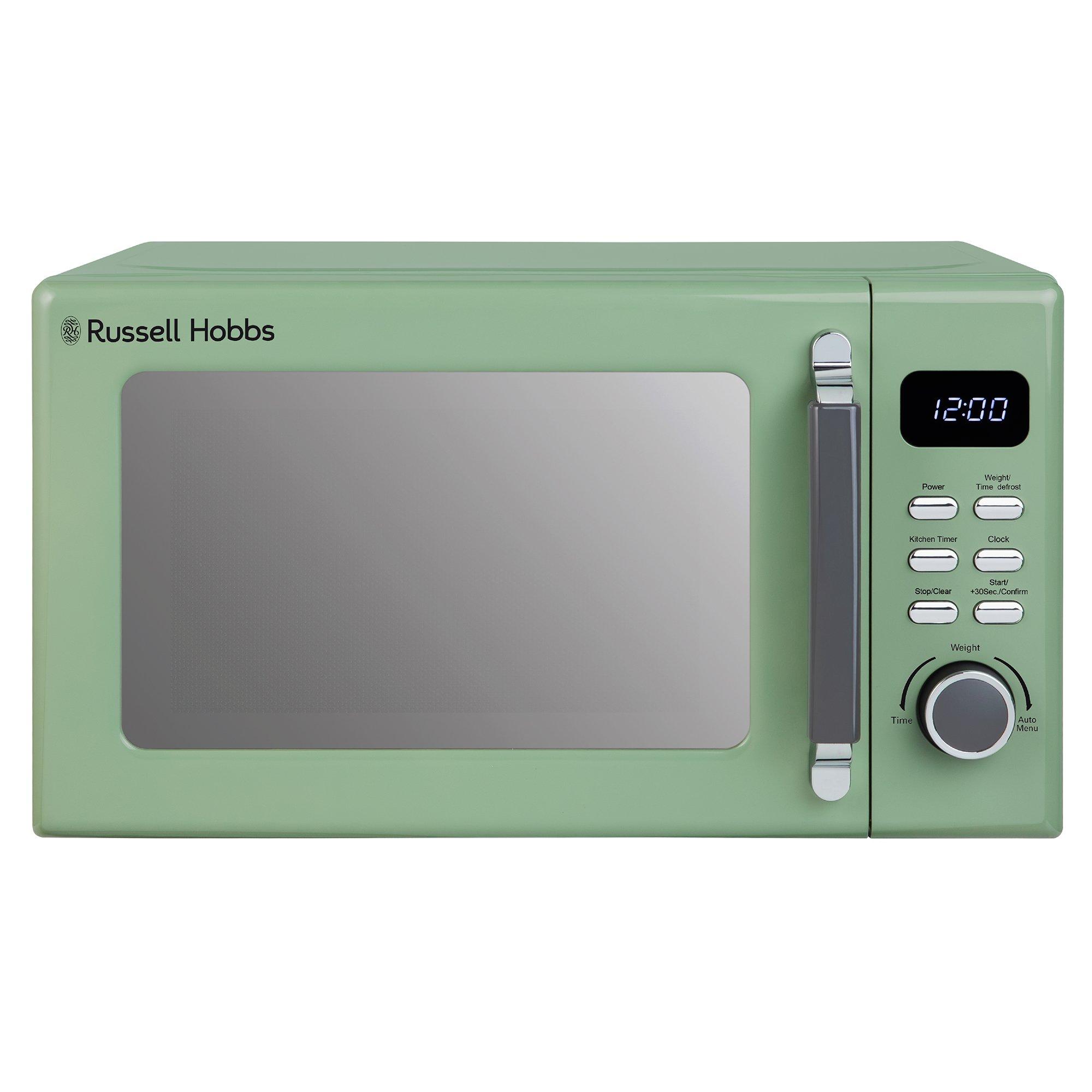 Sage Green - Russell Hobbs - RHM2026SG Stylevia 20L Digital Microwave - 1