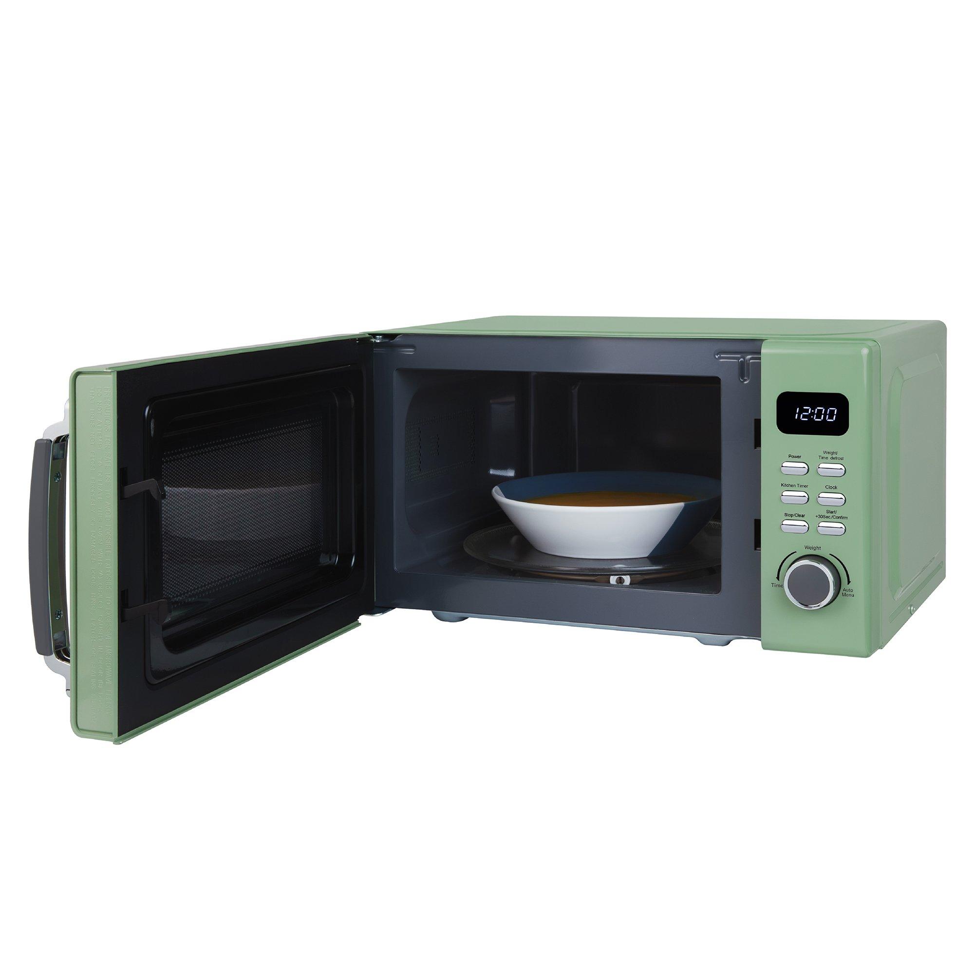 Sage Green - Russell Hobbs - RHM2026SG Stylevia 20L Digital Microwave - 3