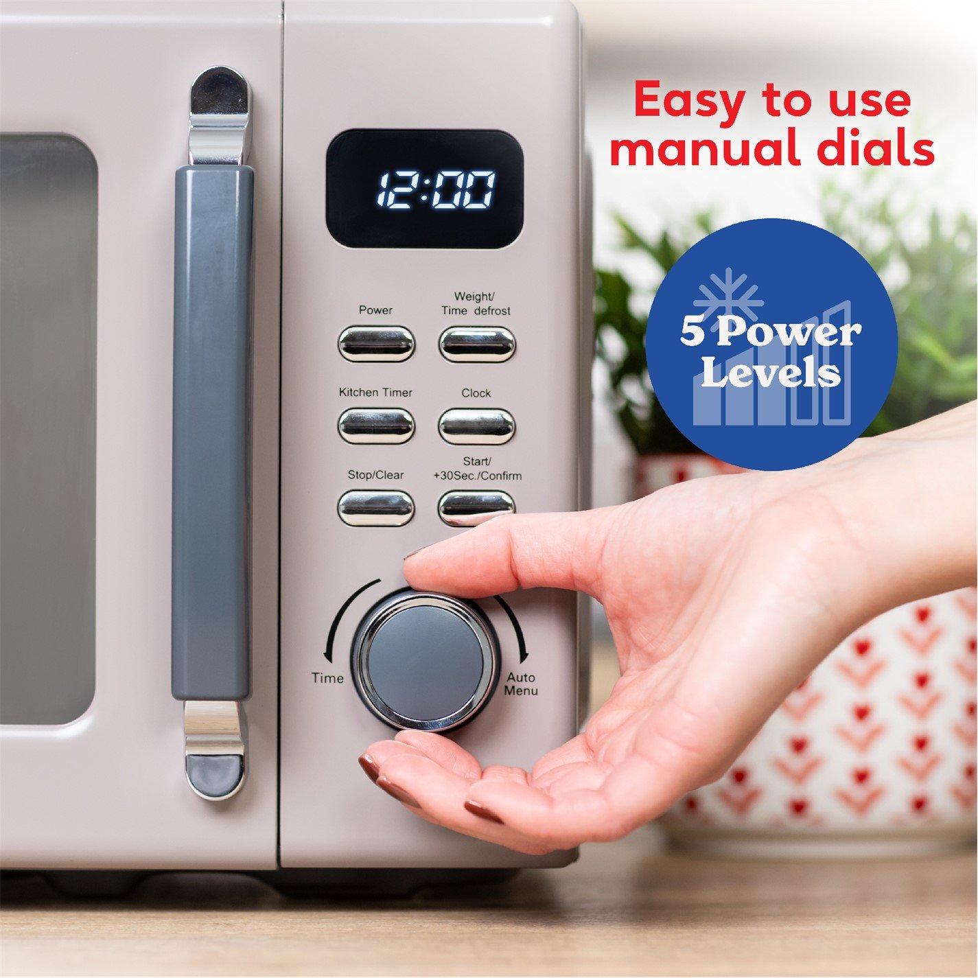 Mocha - Russell Hobbs - RHM2026MC Stylevia 20L Digital Microwave in Mocha - 7