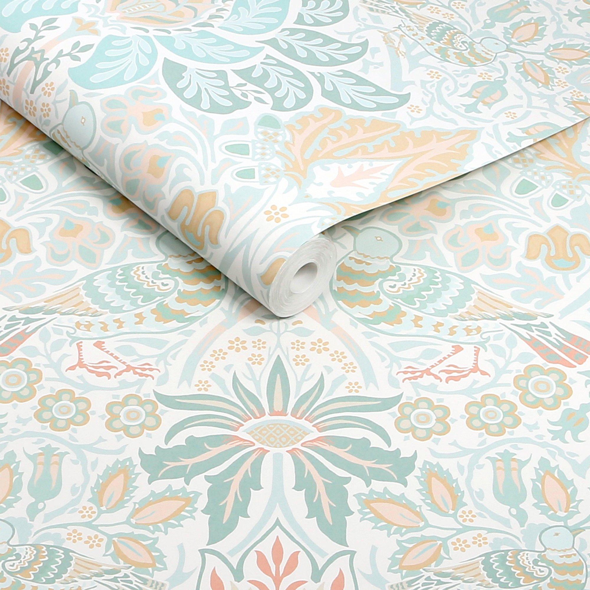 Haze - William Morris at Home - Dove & Rose Haze Wallpaper - 3