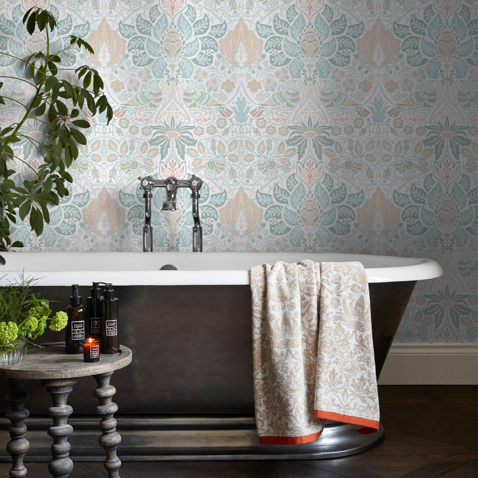 Haze - William Morris at Home - Dove & Rose Haze Wallpaper - 5