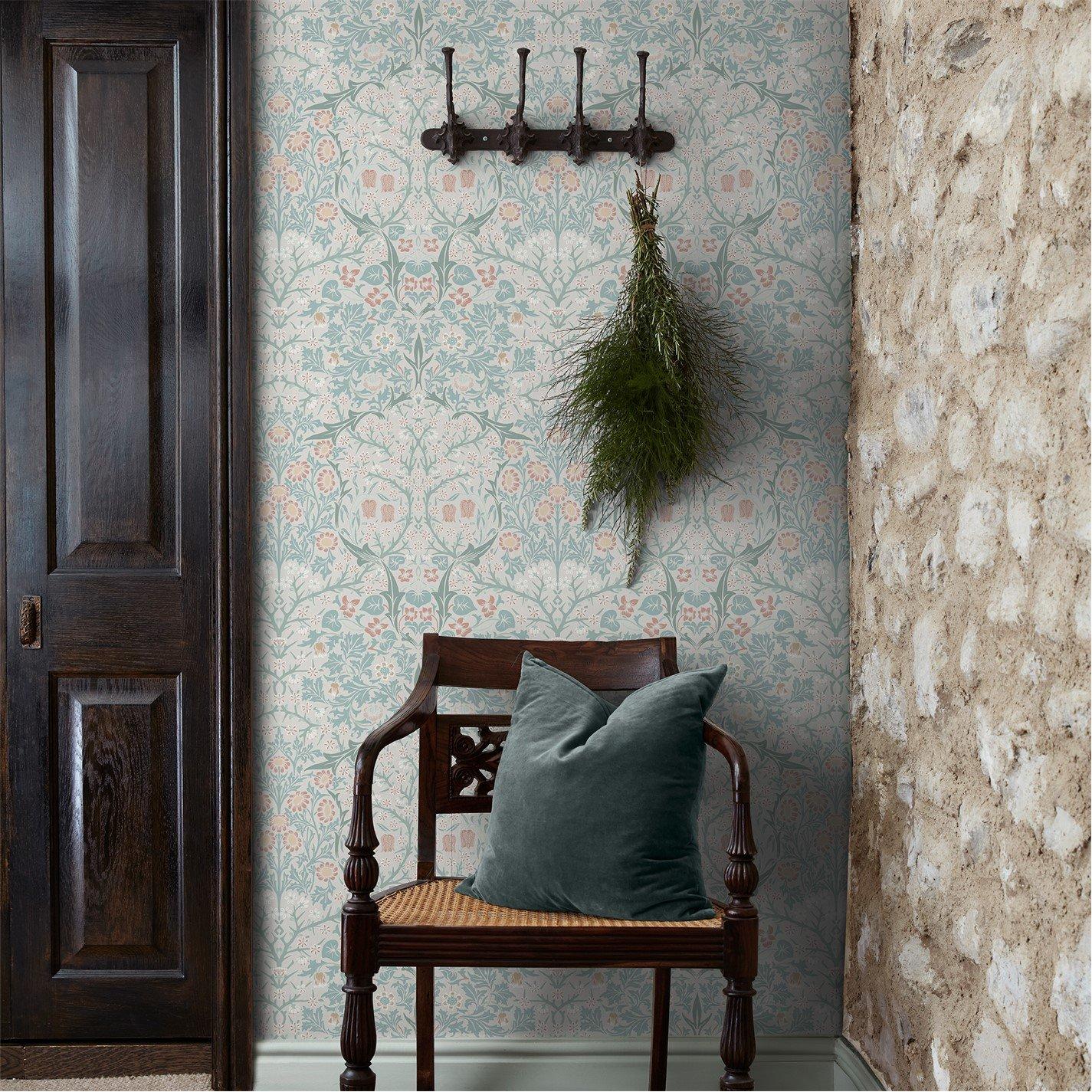 William Morris At Home  Blackthorn Wallpaper Meadow