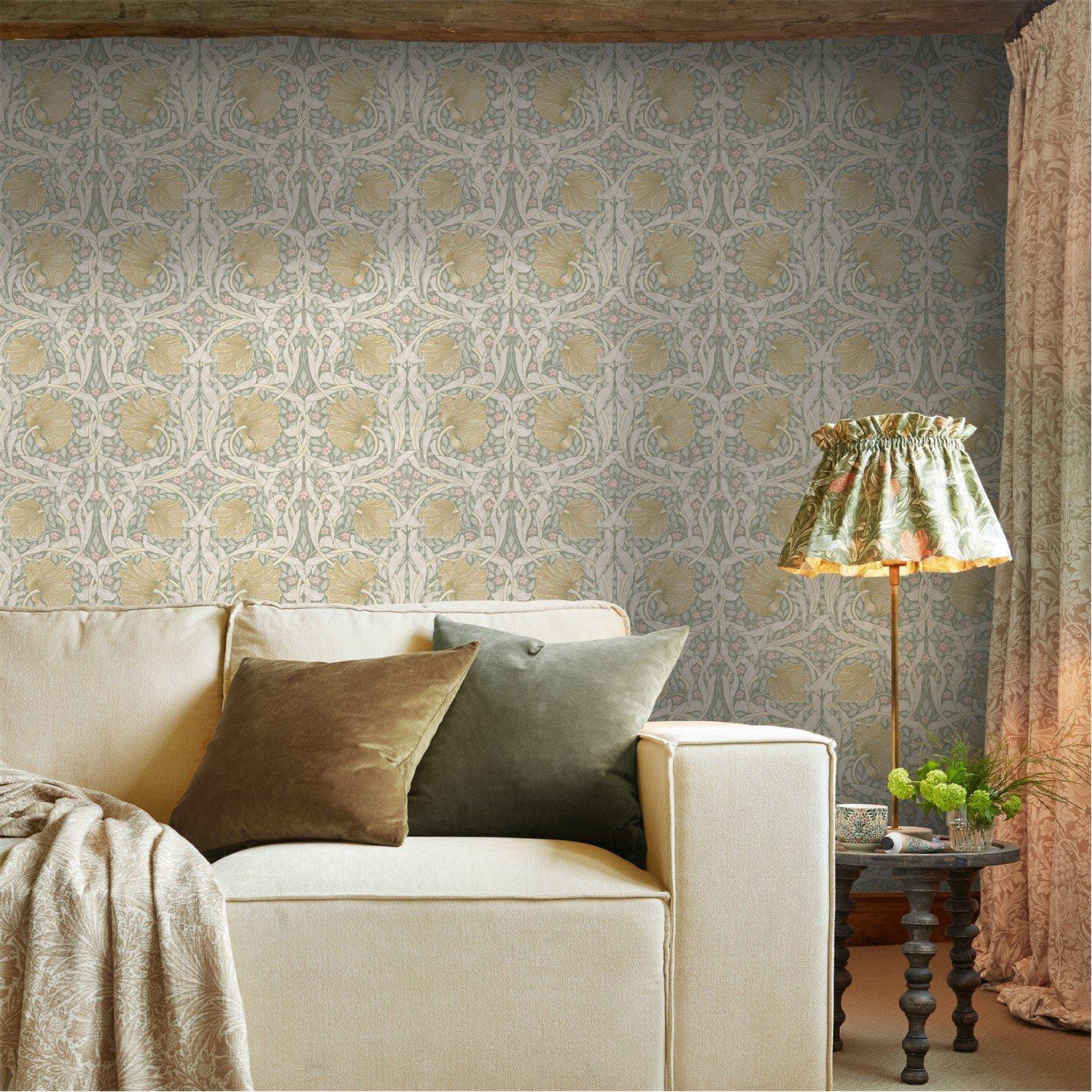 Spring Breeze - William Morris at Home - Pimpernel Spring Breeze Wal - 2