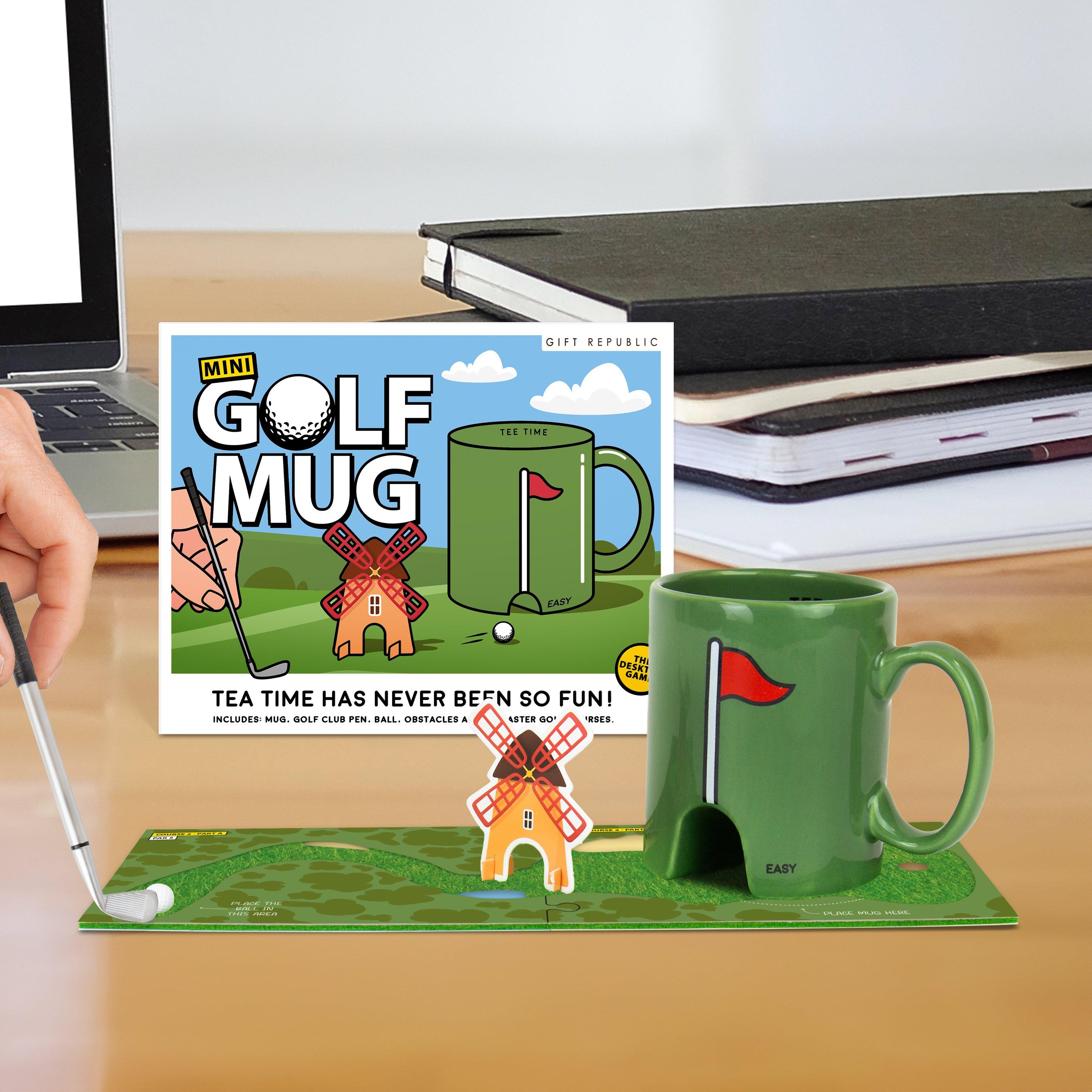 Multi - Gift Republic - Mini Golf Mug and Coasters Kit - 1