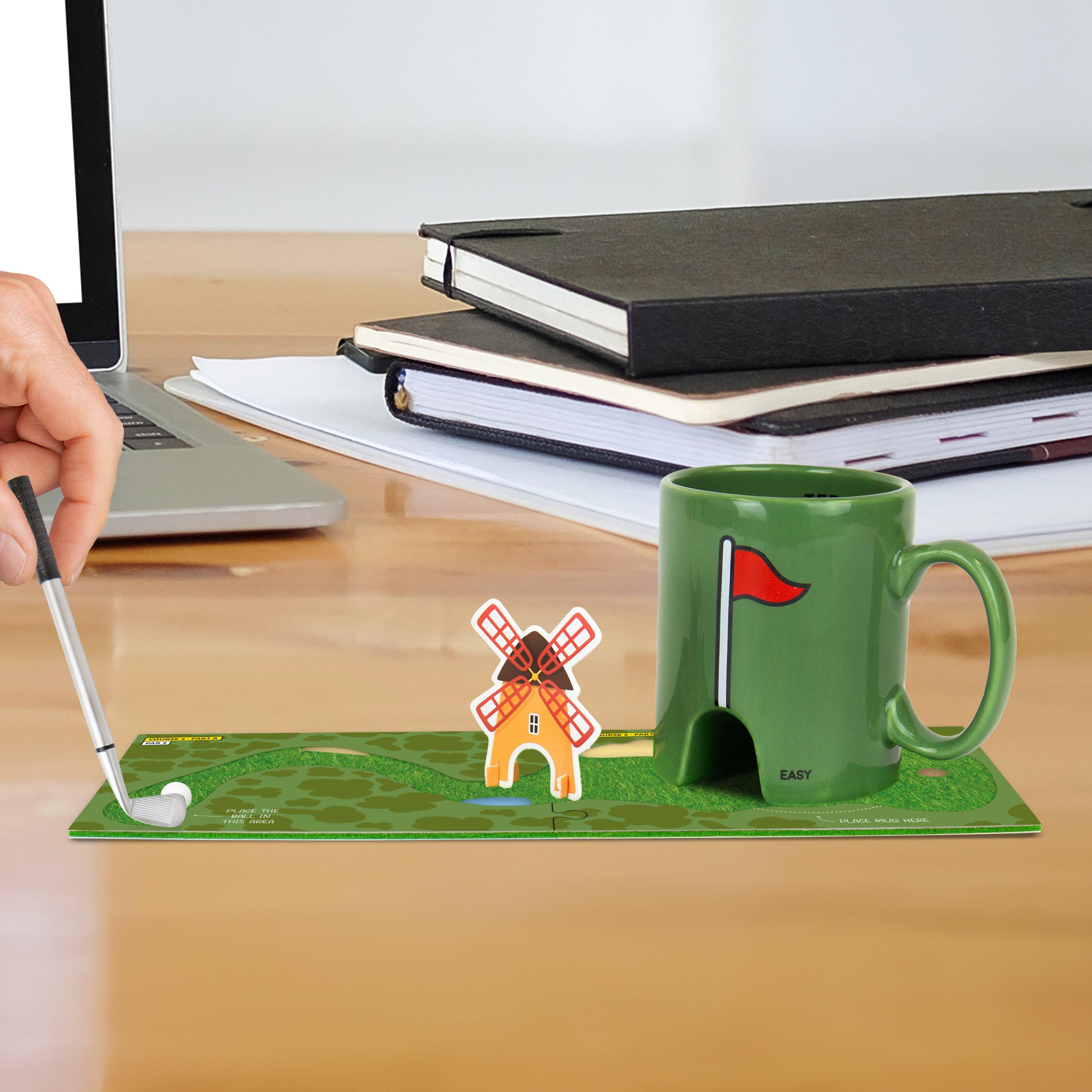 Multi - Gift Republic - Mini Golf Mug and Coasters Kit - 2