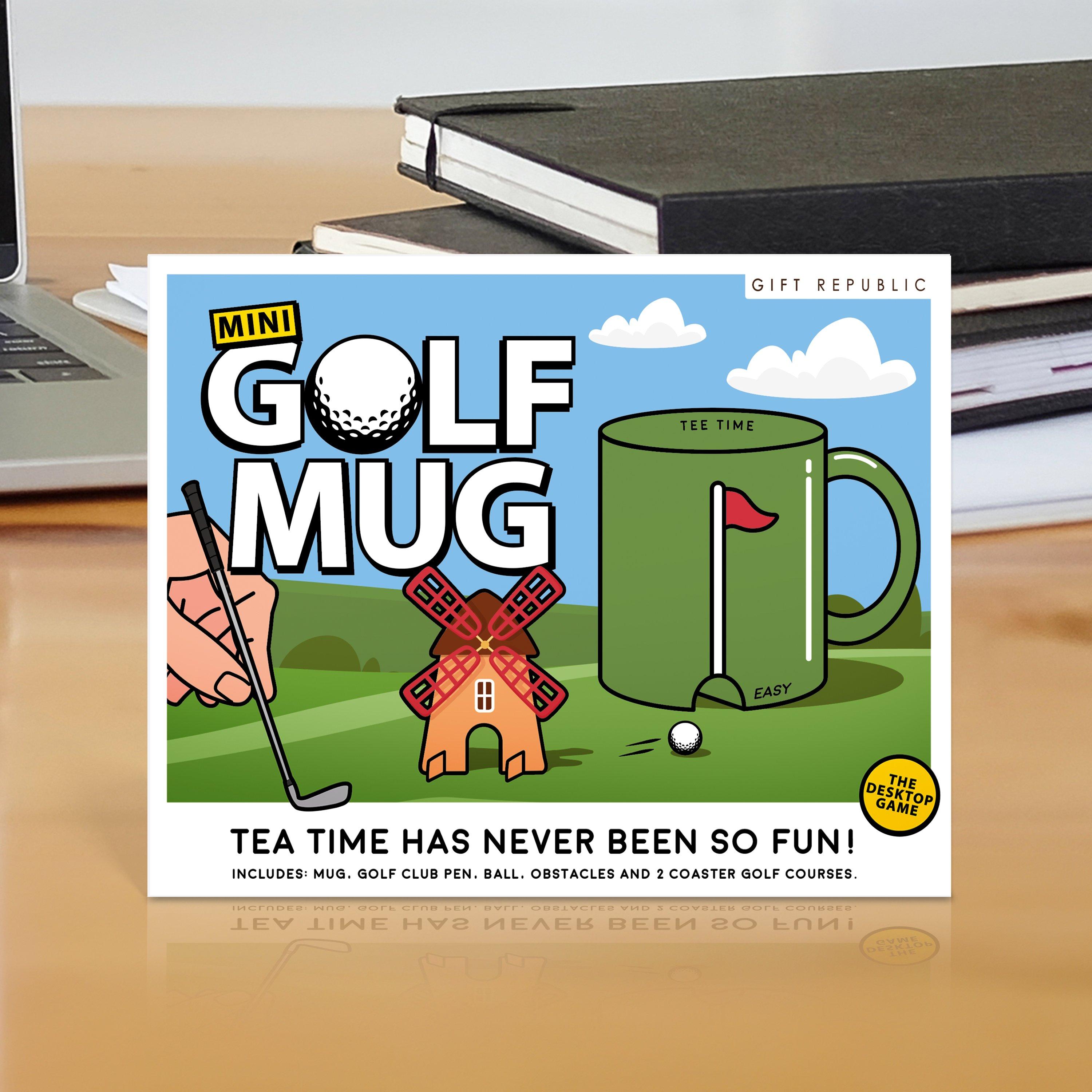 Multi - Gift Republic - Mini Golf Mug and Coasters Kit - 3