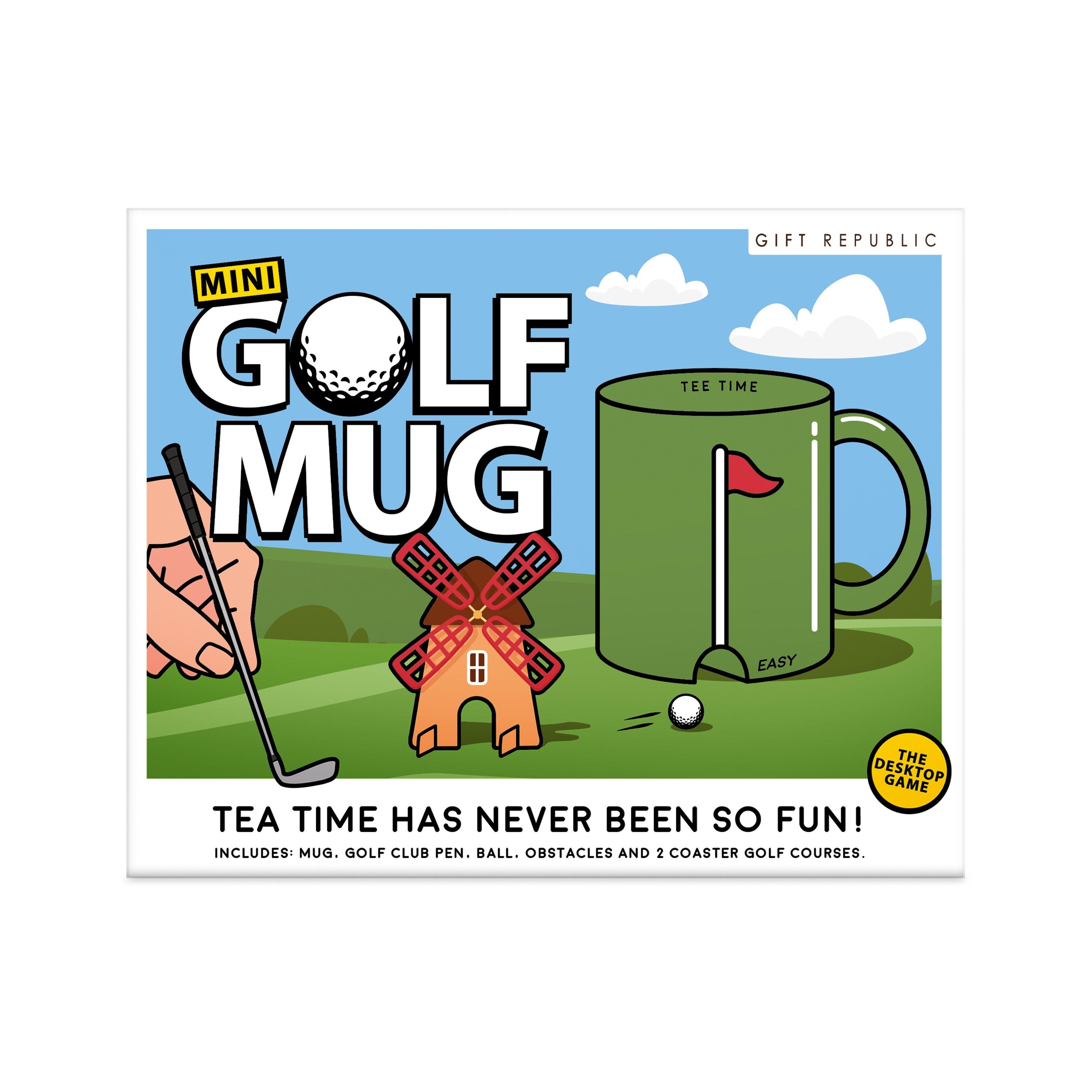 Multi - Gift Republic - Mini Golf Mug and Coasters Kit - 5