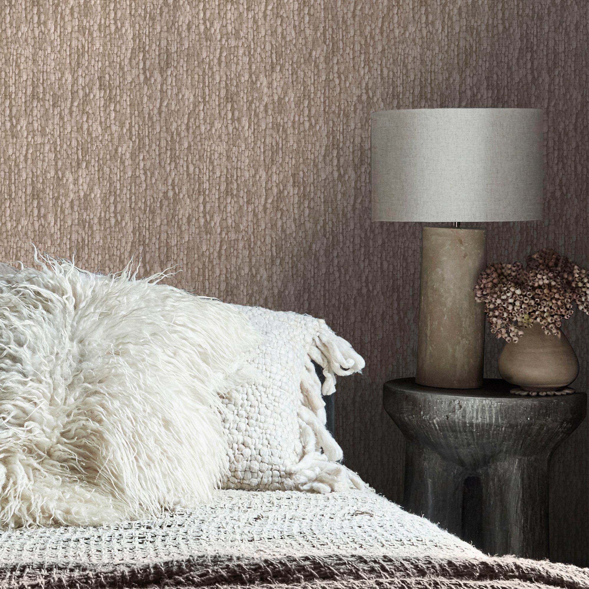 Beige - Abigail Ahern - Abigail Ahern  Knit Baked Beige Wallpaper - 5