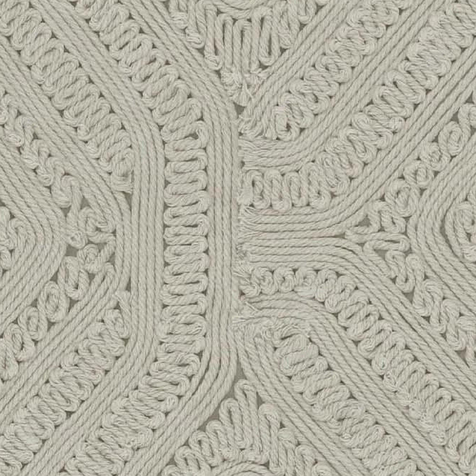 Cream - Abigail Ahern - Abigail Ahern Artisan Weave Cream Wallpaper - 4