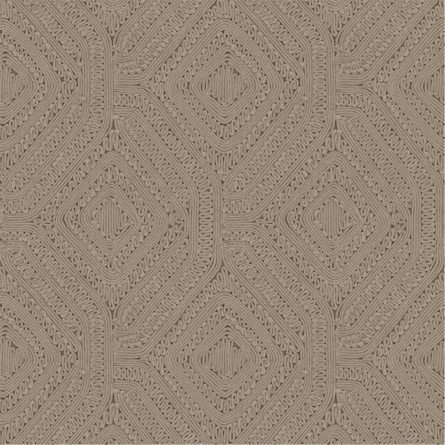 Abigail Ahern  Artisan Weave Wallpaper Fawn