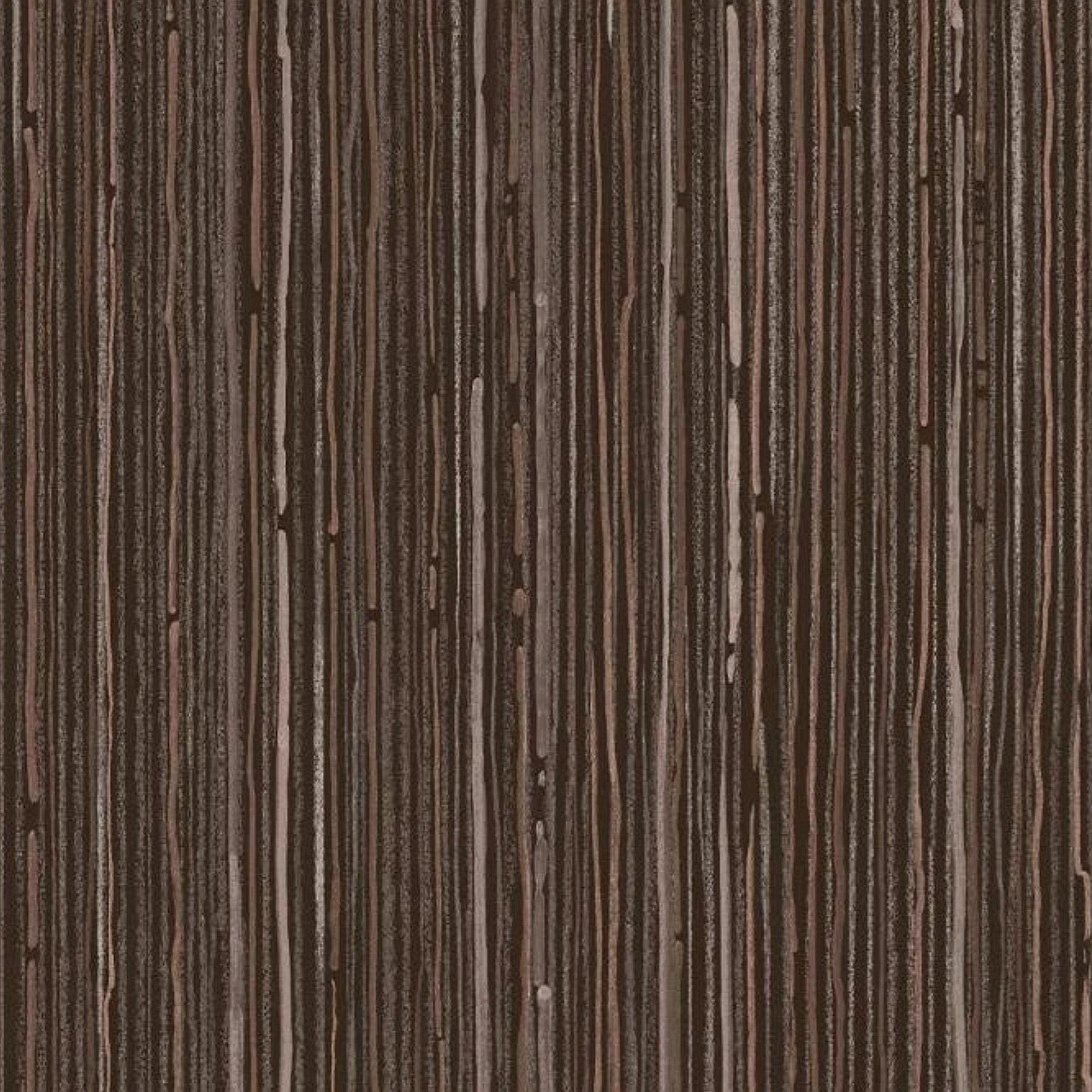 Chocolate - Abigail Ahern - Abigail Ahern Fibre Stripe Chocolate Wallpaper - 4