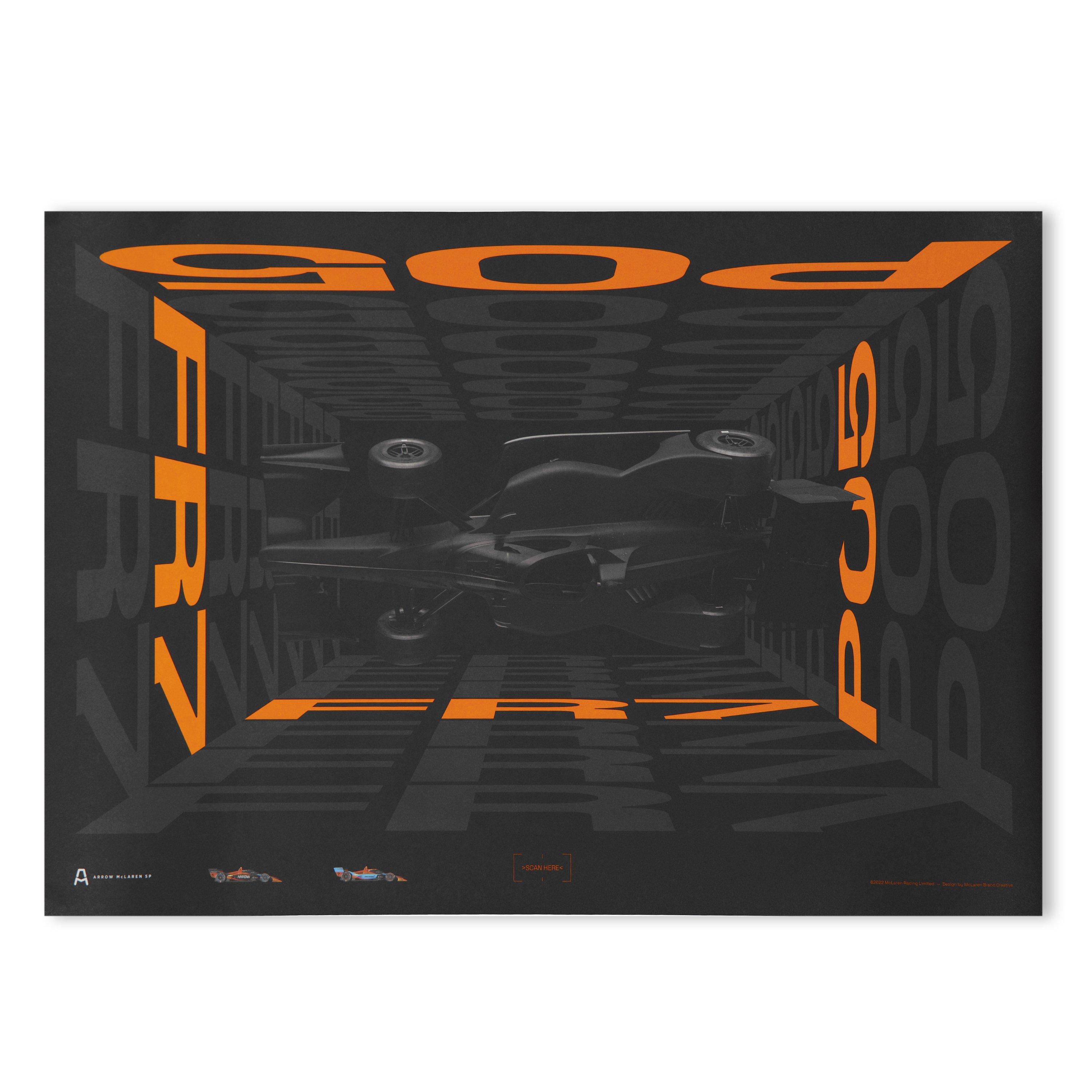Black - Castore - McLaren 99 Poster - 1