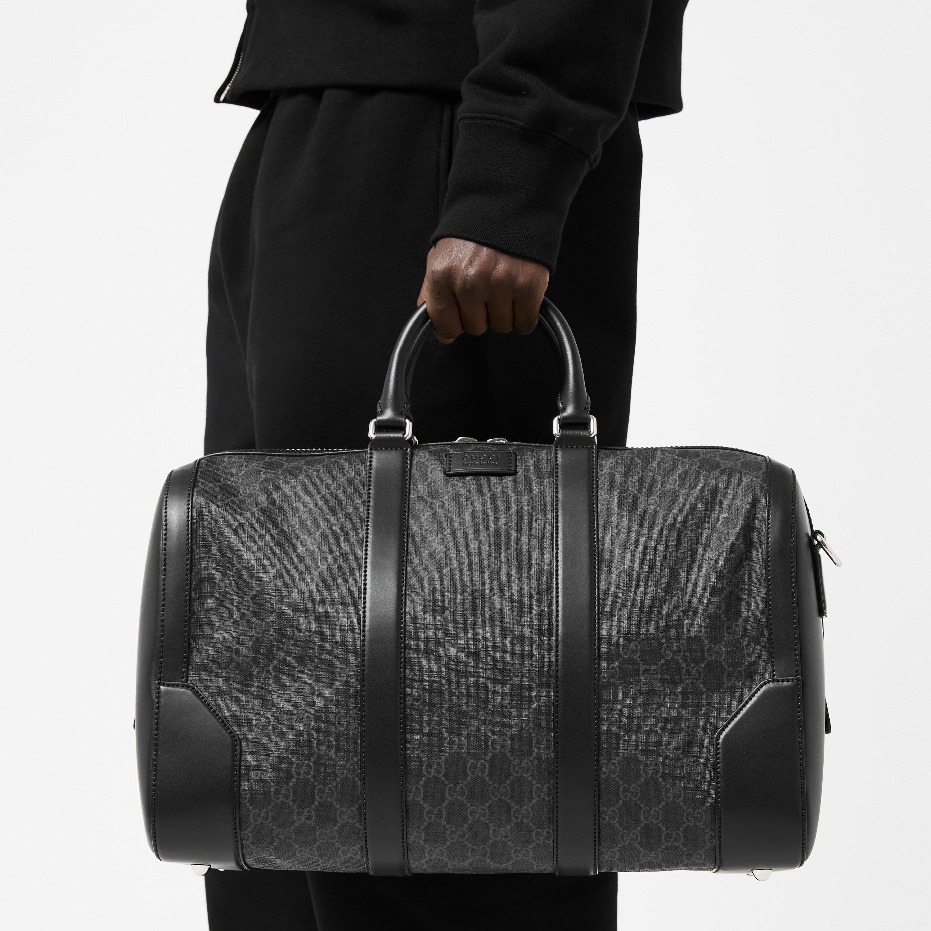 GG Black - Gucci - Men's Duffle Holdall - 3