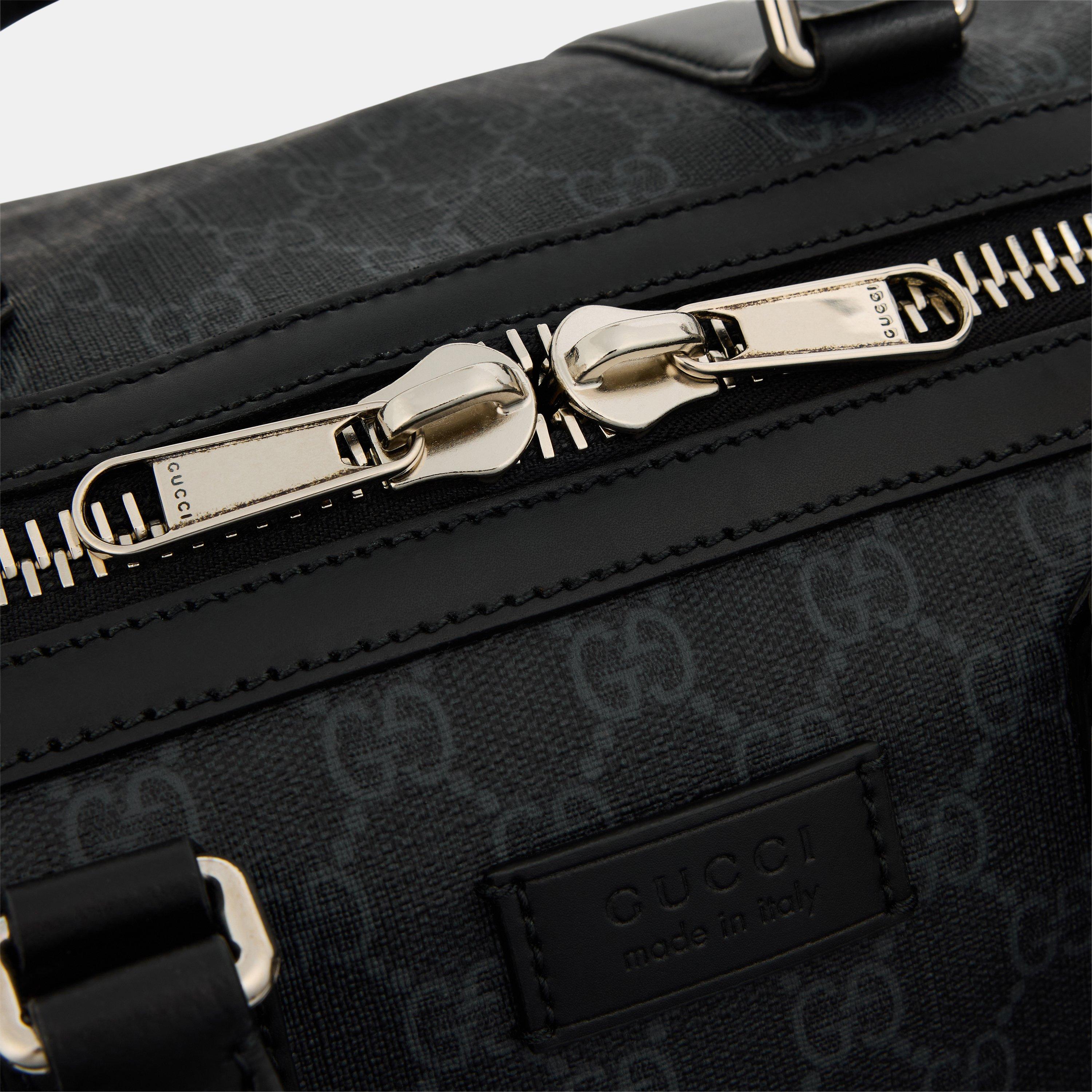 GG Black - Gucci - Men's Duffle Holdall - 4