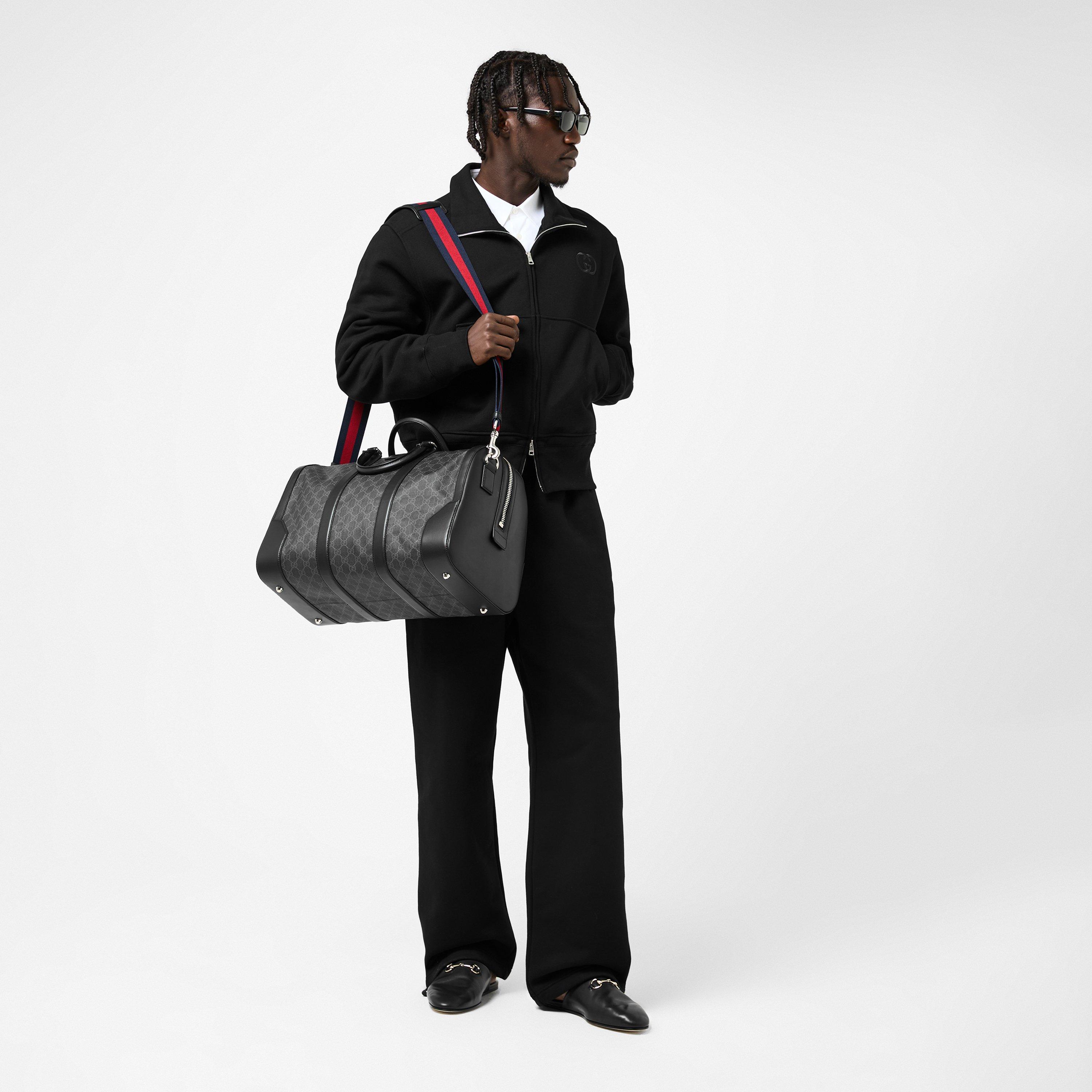 GG Black - Gucci - Men's Duffle Holdall - 6
