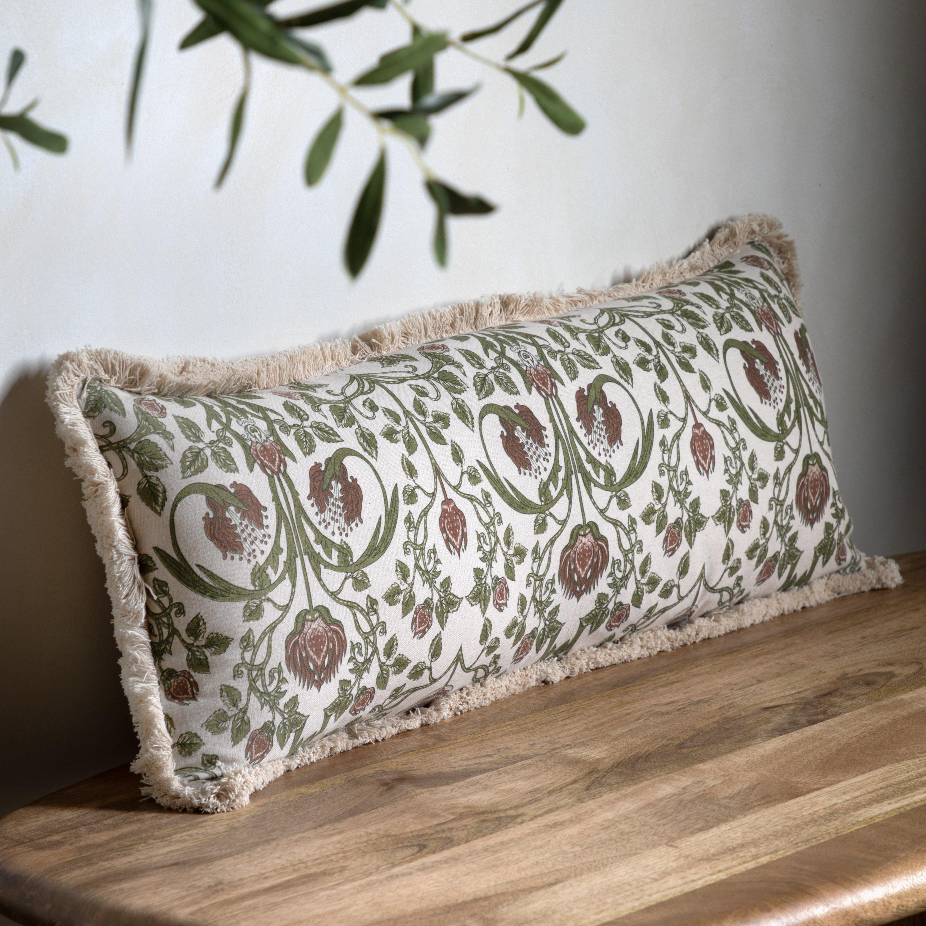 Olive & Tan - Gallery - Cirsium 100% Cotton Cushion Covers - 2