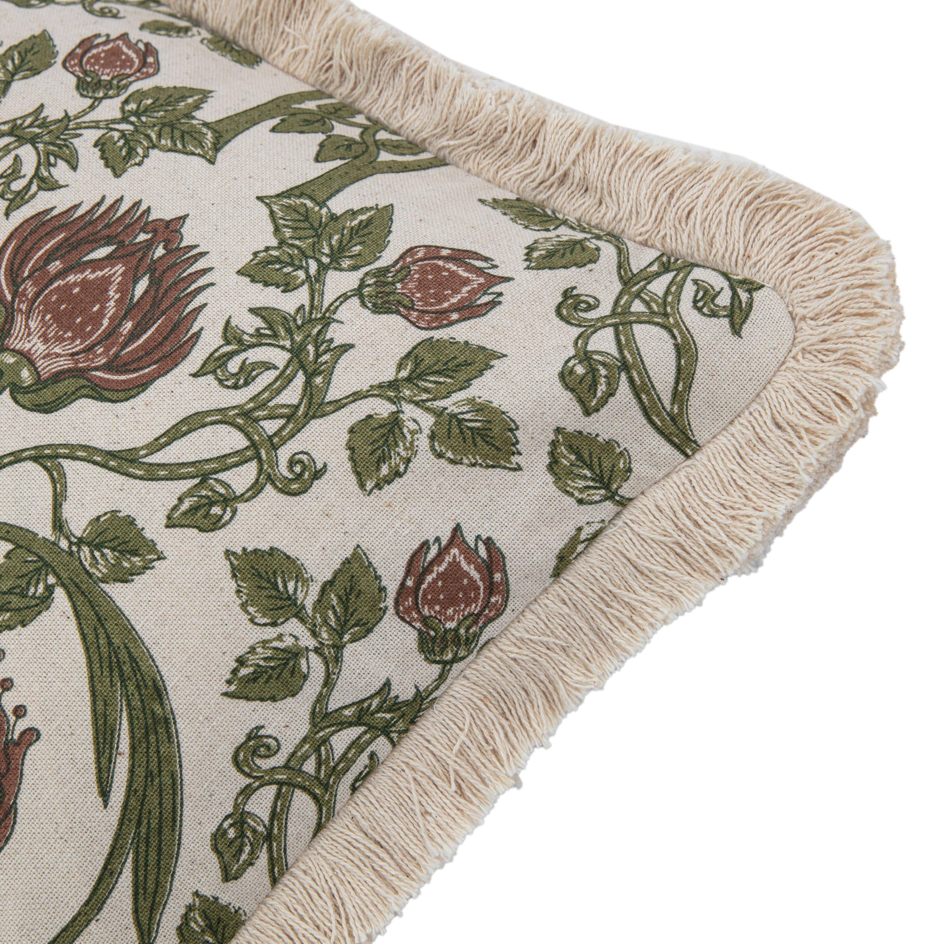 Olive & Tan - Gallery - Cirsium 100% Cotton Cushion Covers - 5