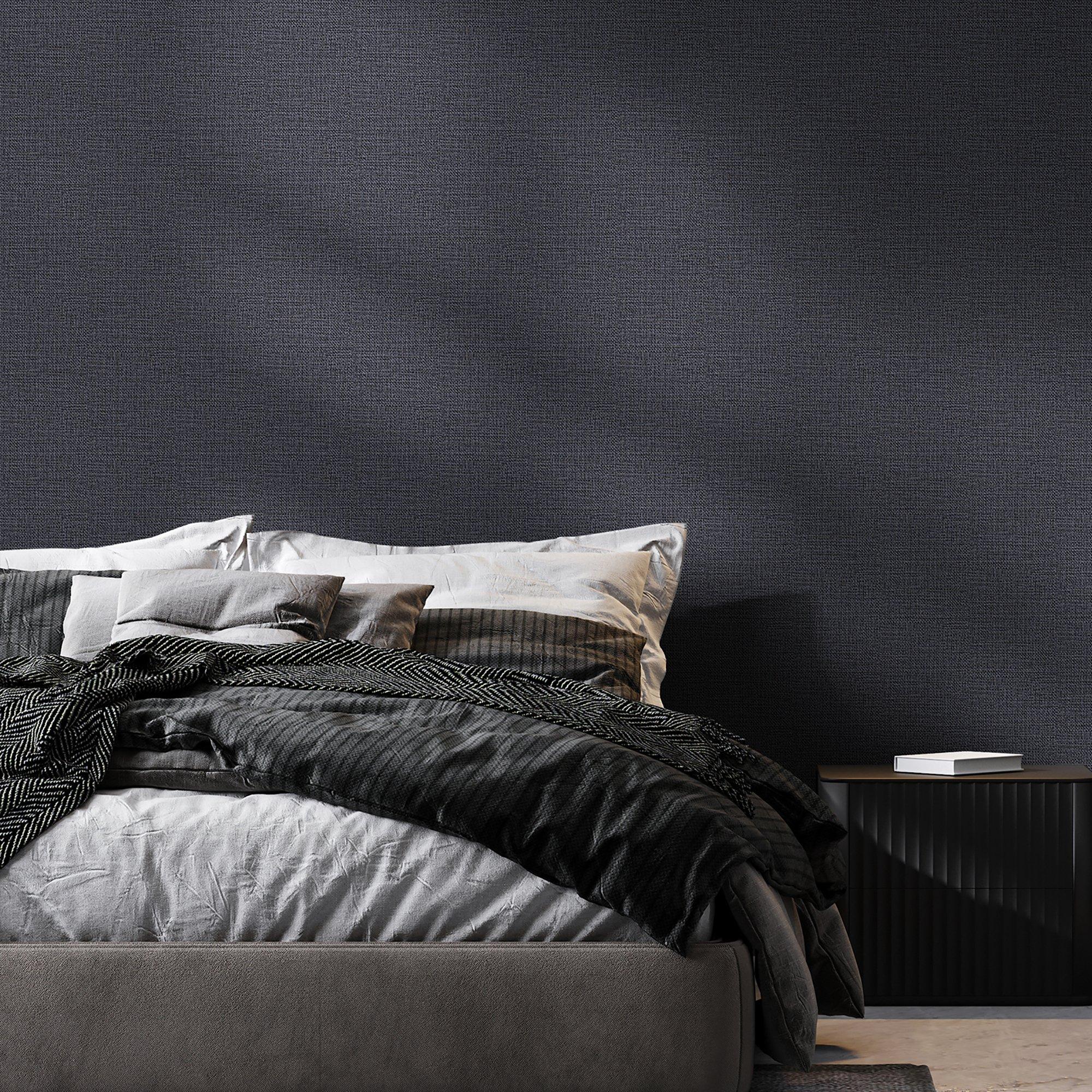 Blue - Boutique - Boutique Breeze Texture Blue Shimmer Wallpaper - 1