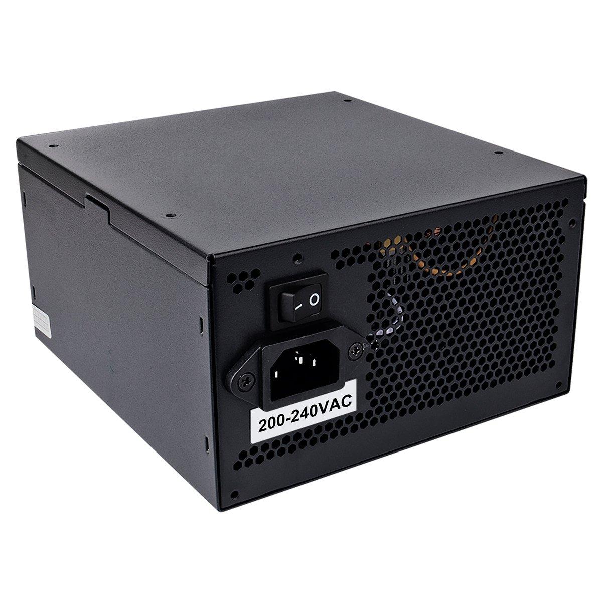 Bronze Noir - CiT - FX Pro 700W ATX Power Supply Unit APFC 80 Plus Bronze - with 14cm Fan - 5