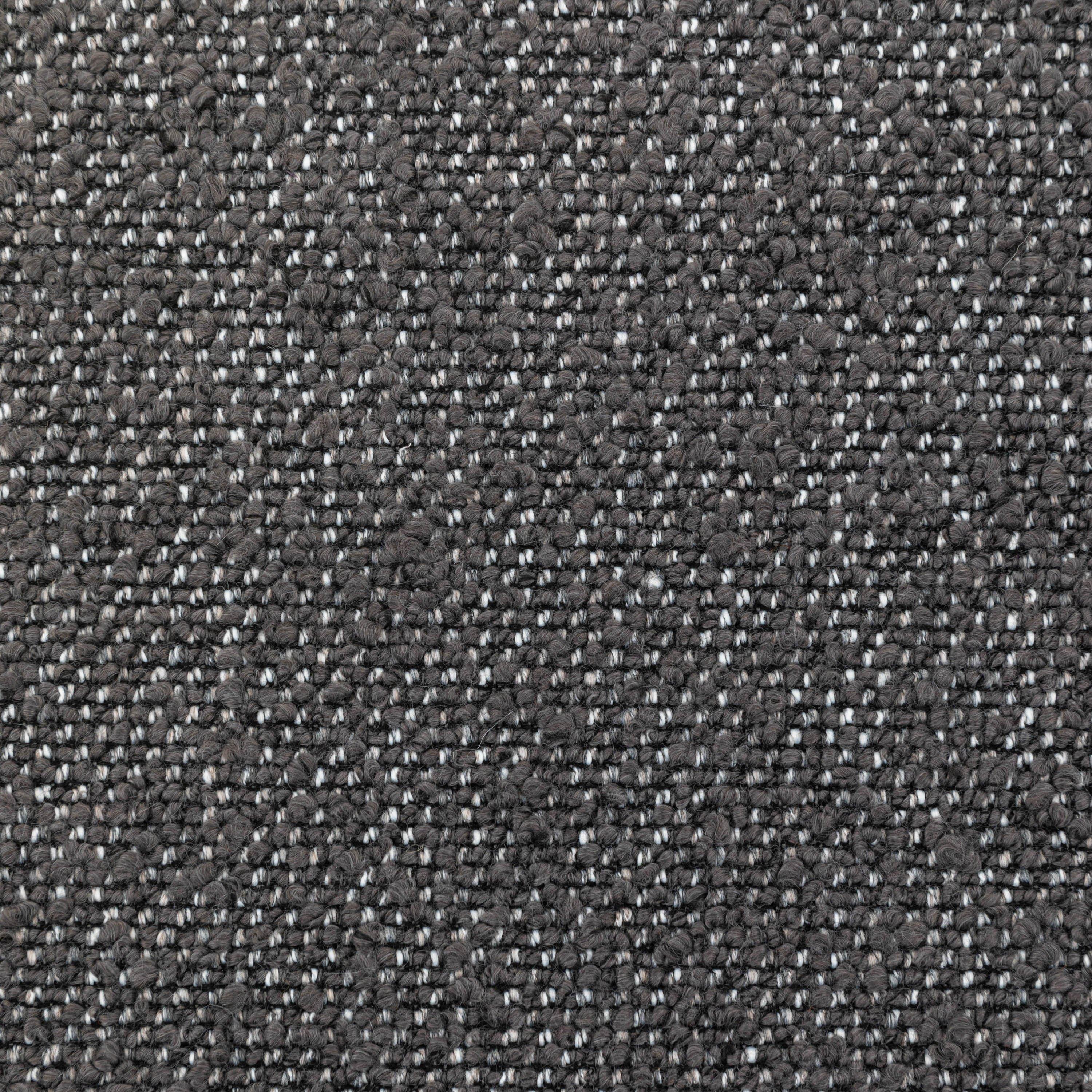 Grey - Gallery - Bouclé Natural Cushion Cover - 2