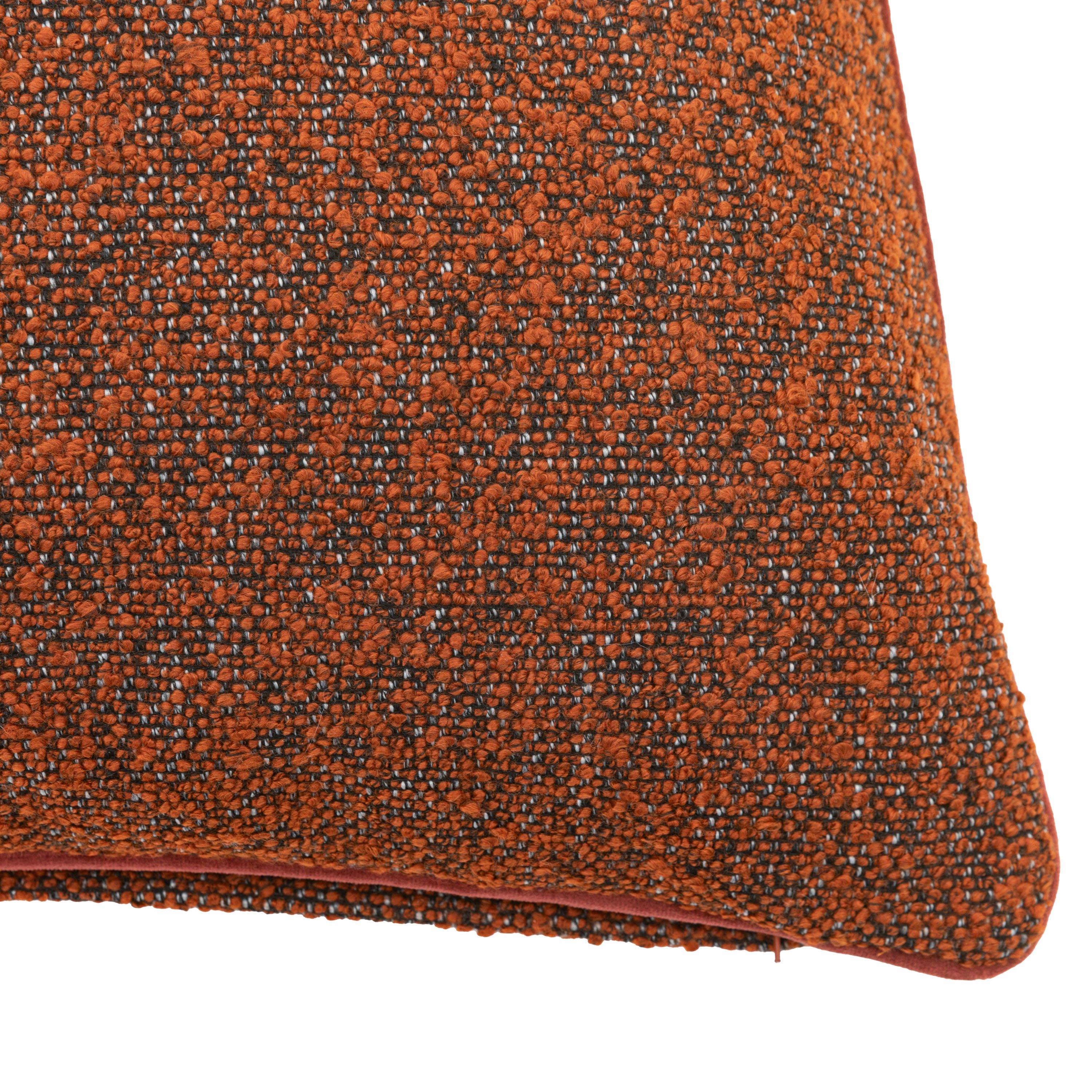 Rust - Gallery - Bouclé Natural Cushion Cover - 3