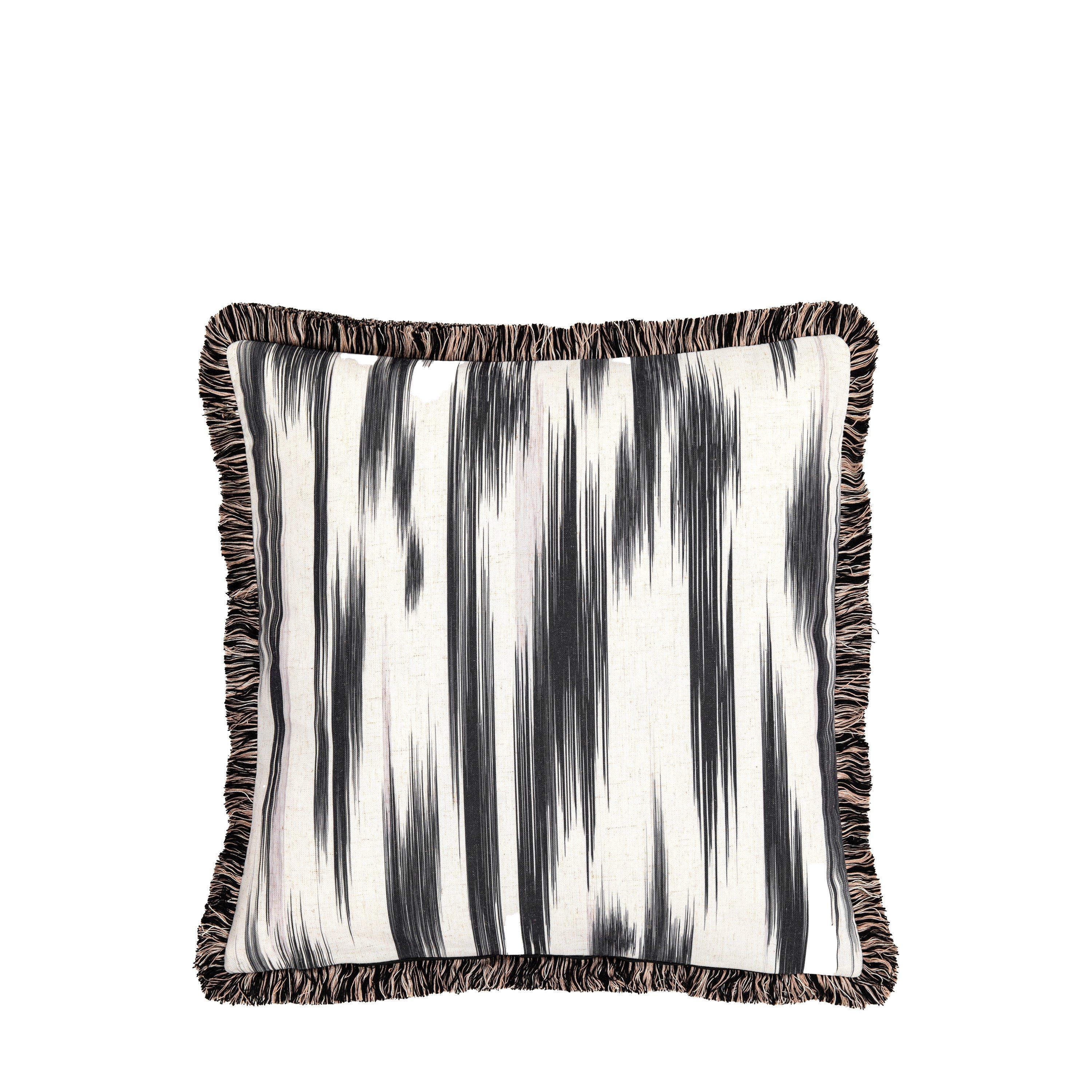 Black - Gallery - Valletta Machine Washable Cushion Cover - 2