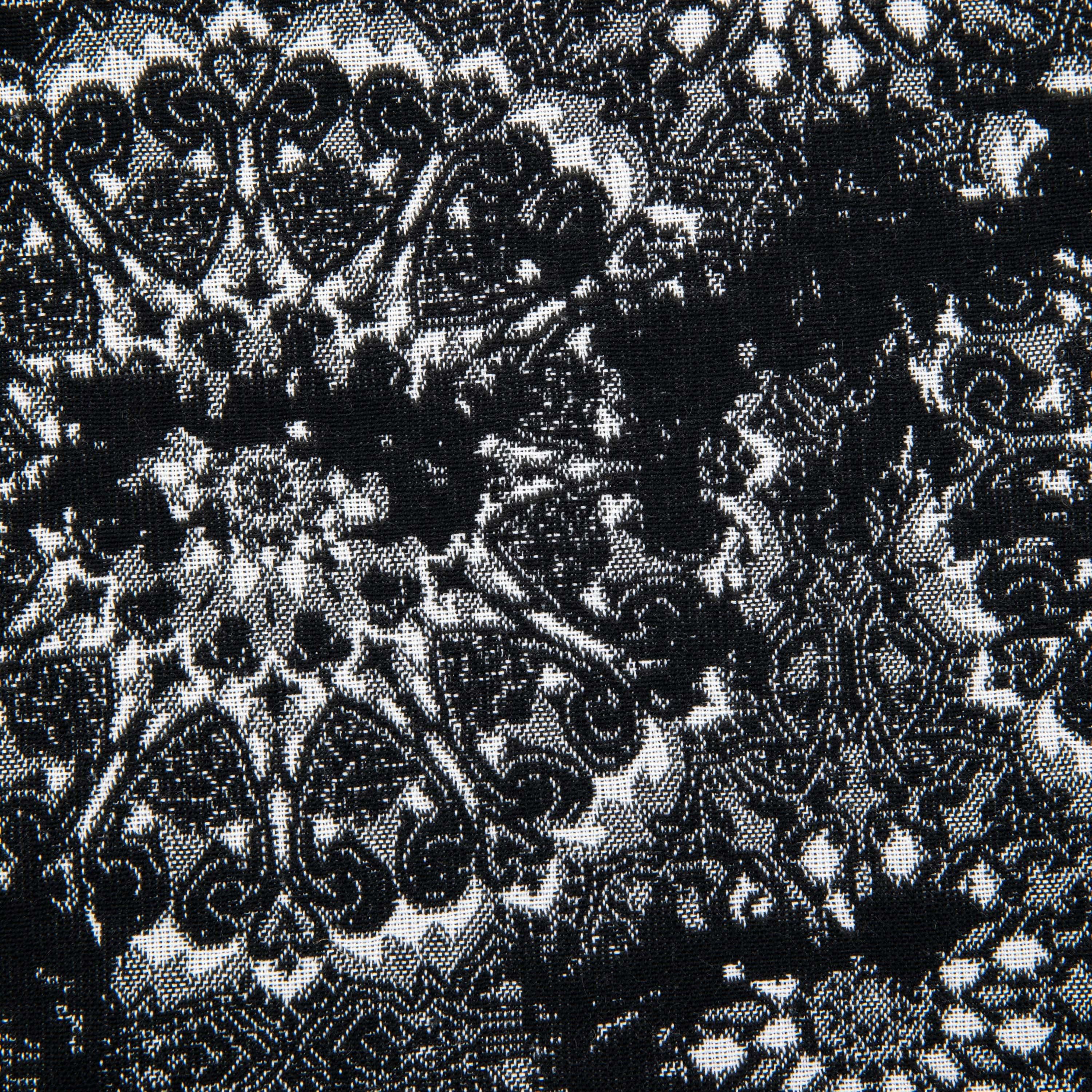 Black - Gallery - Valletta Machine Washable Cushion Cover - 3