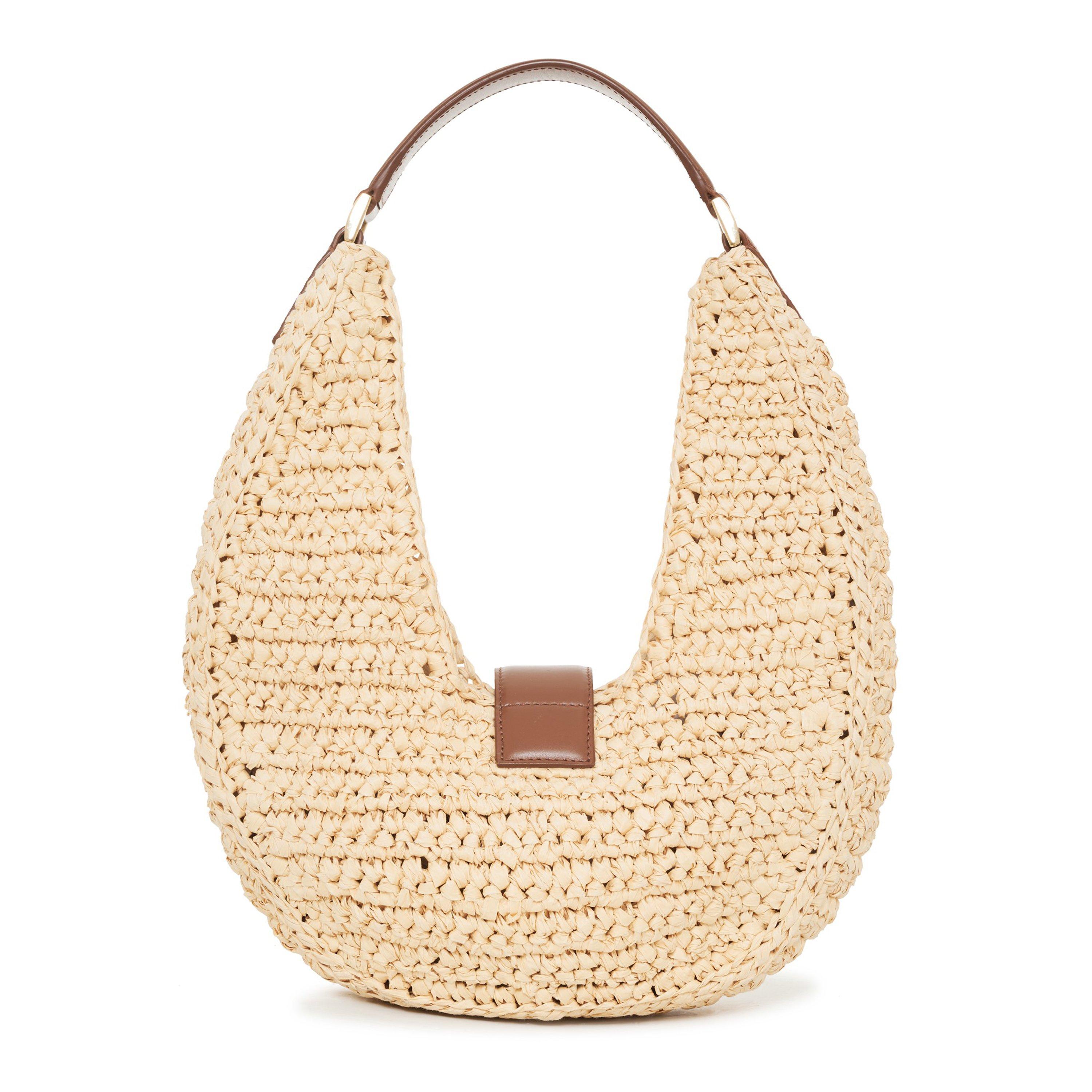 Tan - Anine Bing - Womens Lou Bag Monogram - 2