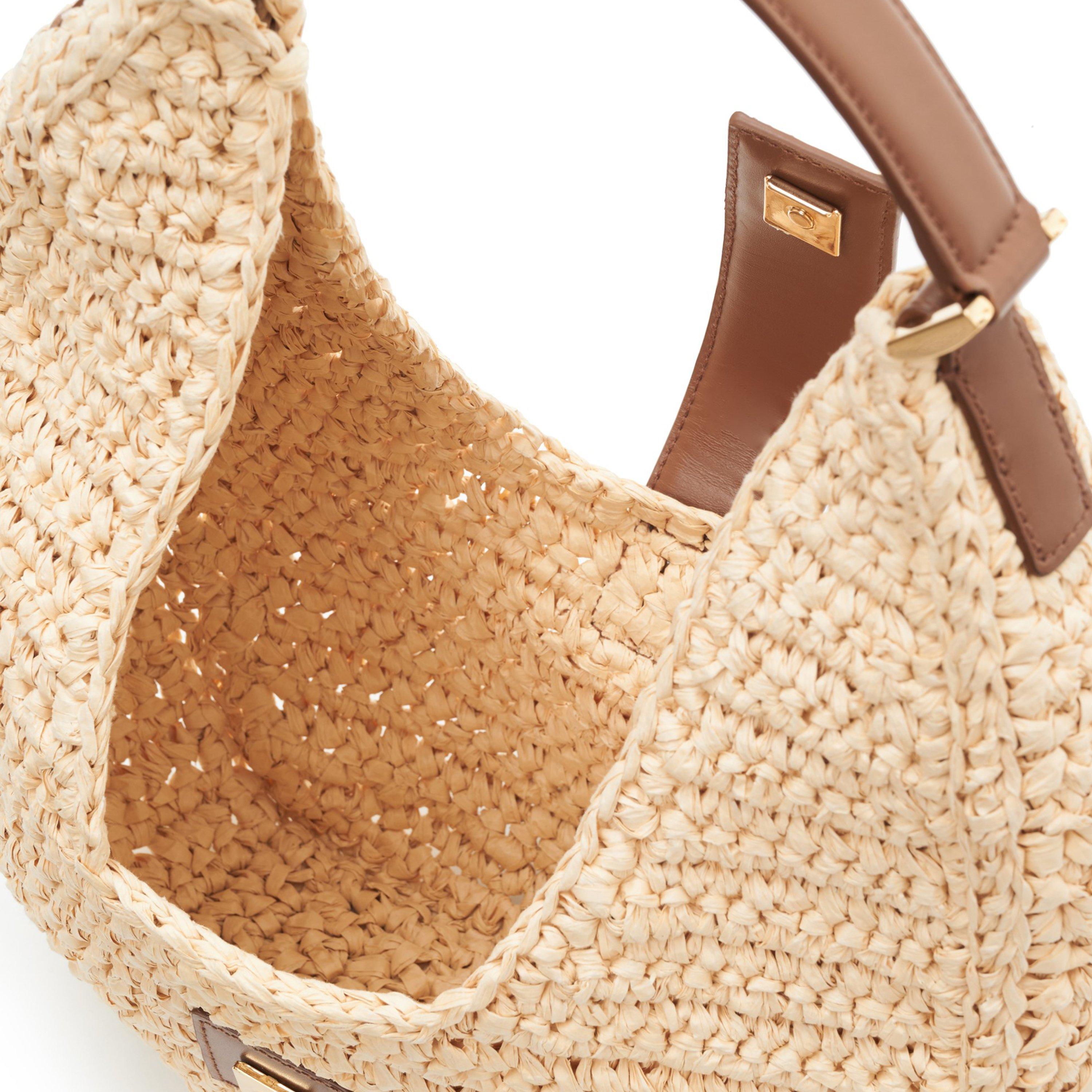 Tan - Anine Bing - Womens Lou Bag Monogram - 6
