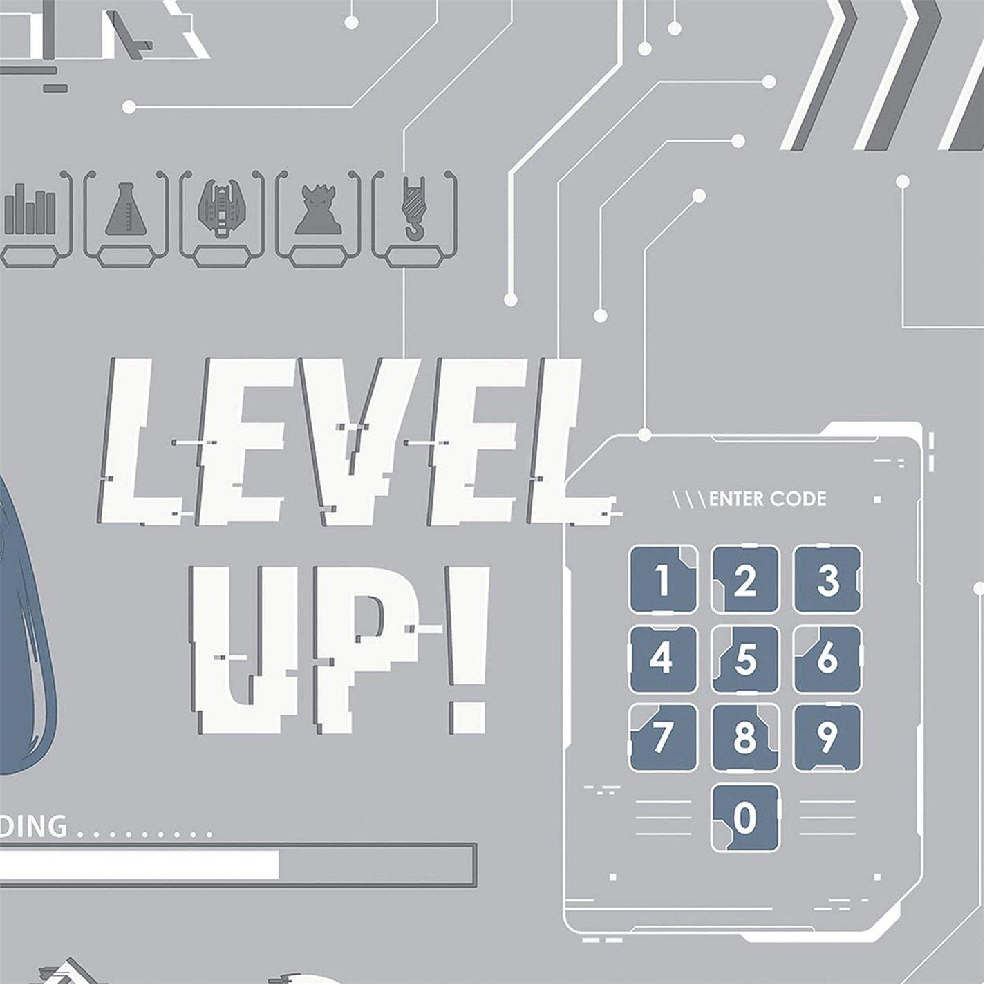 Fresco Unisex Grey Game Over & Navy Wallpaper | Size: 10000Mm X 520Mm - Image 6