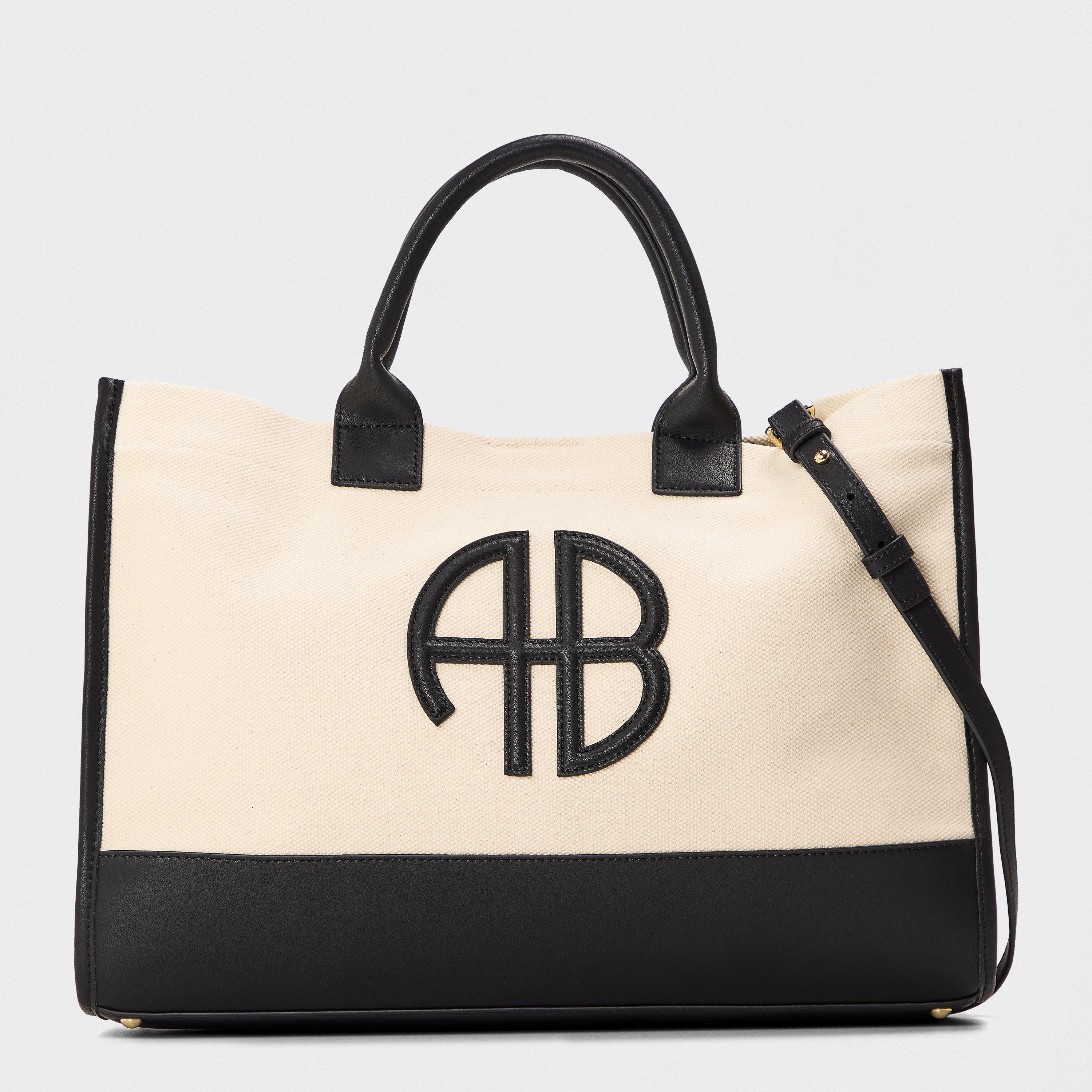 Natural Canvas - Anine Bing - Womens Medium Lara Tote - 1