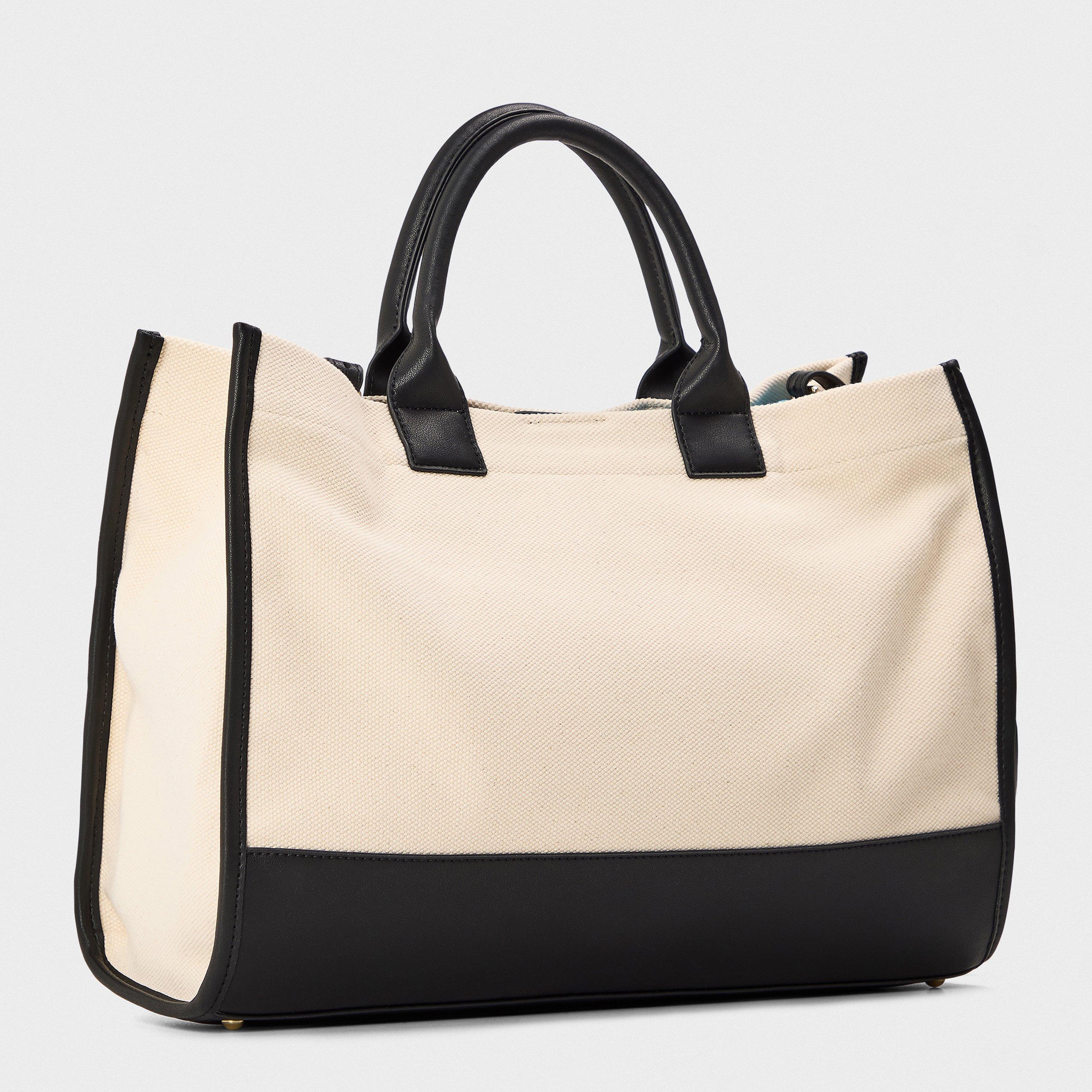 Natural Canvas - Anine Bing - Womens Medium Lara Tote - 2