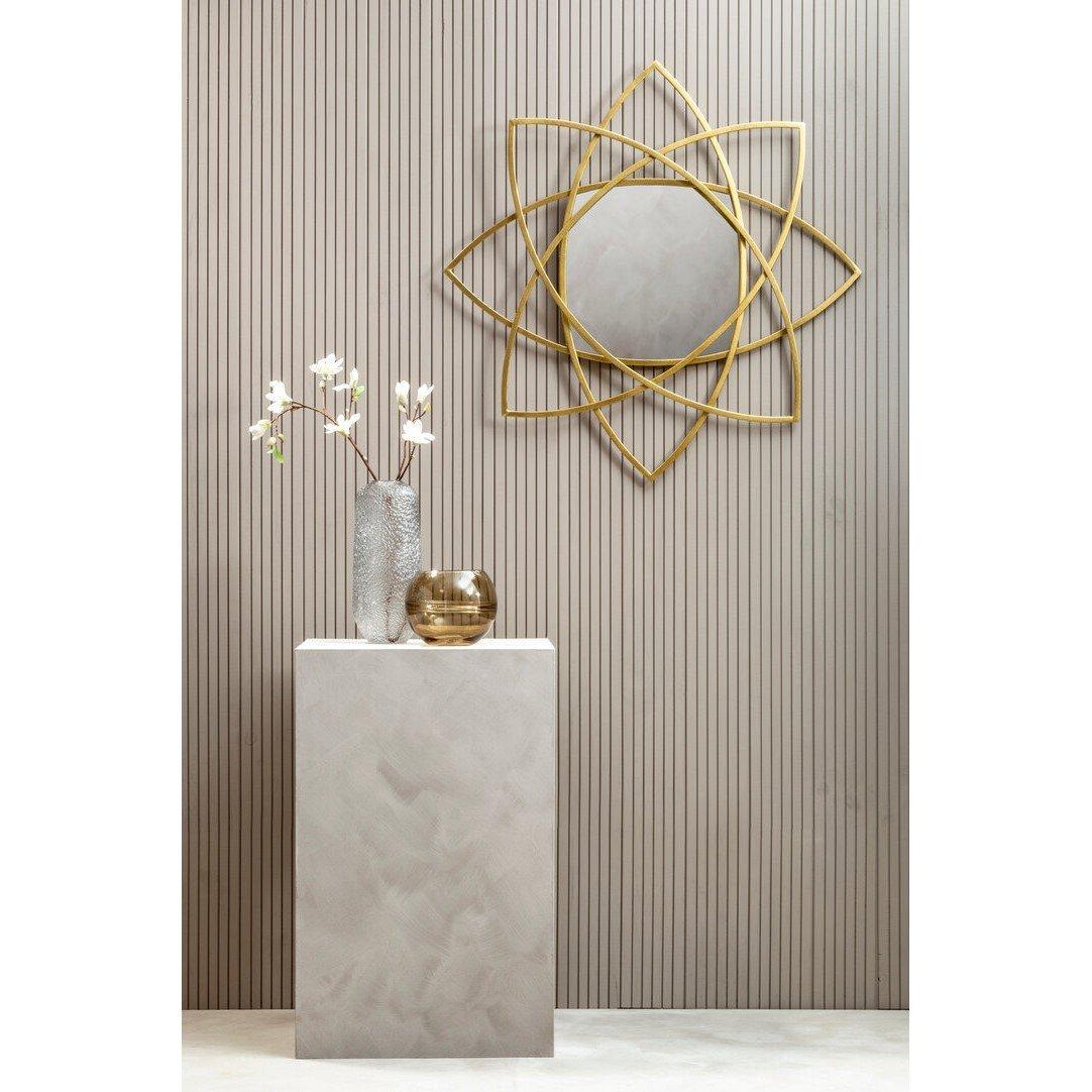 Gold - Interiors by Premier - Farran Gold Finish Wall Mirror - 4