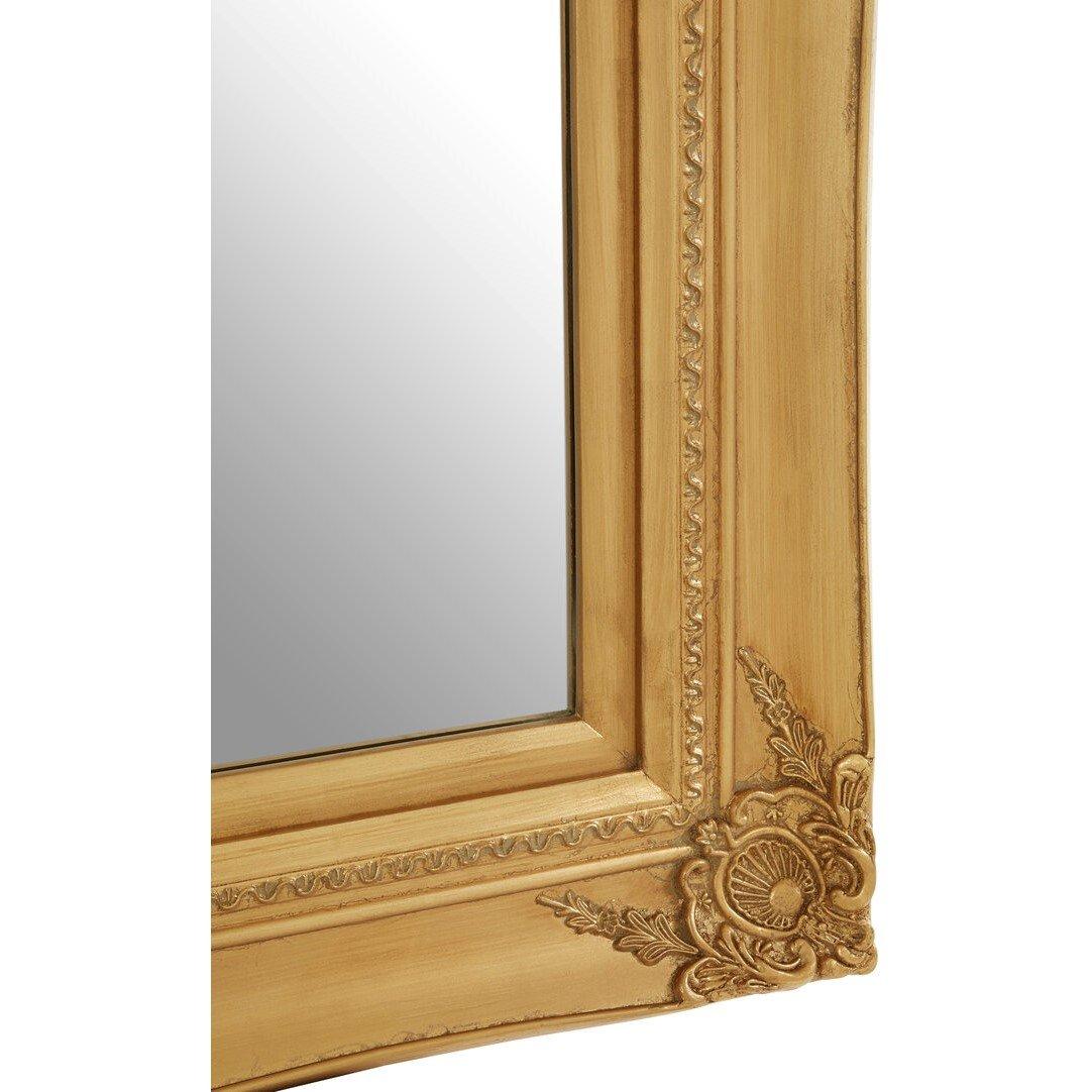 Gold - Interiors by Premier - Brussels Baroque Rectangular Gold Finish Wall Mirr - 3