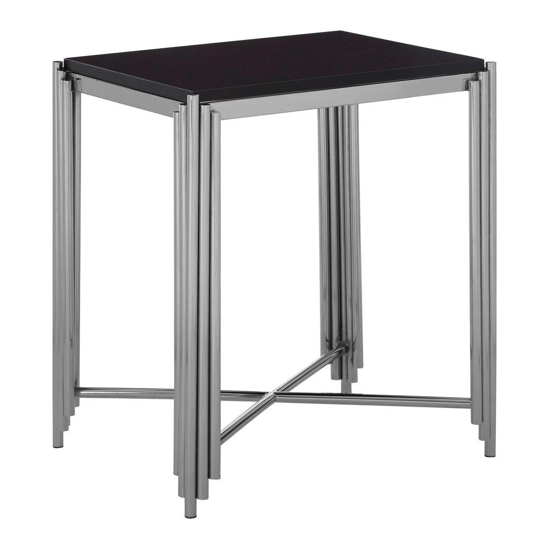 Silver - Fifty Five South - Clarice Side Table. - 2