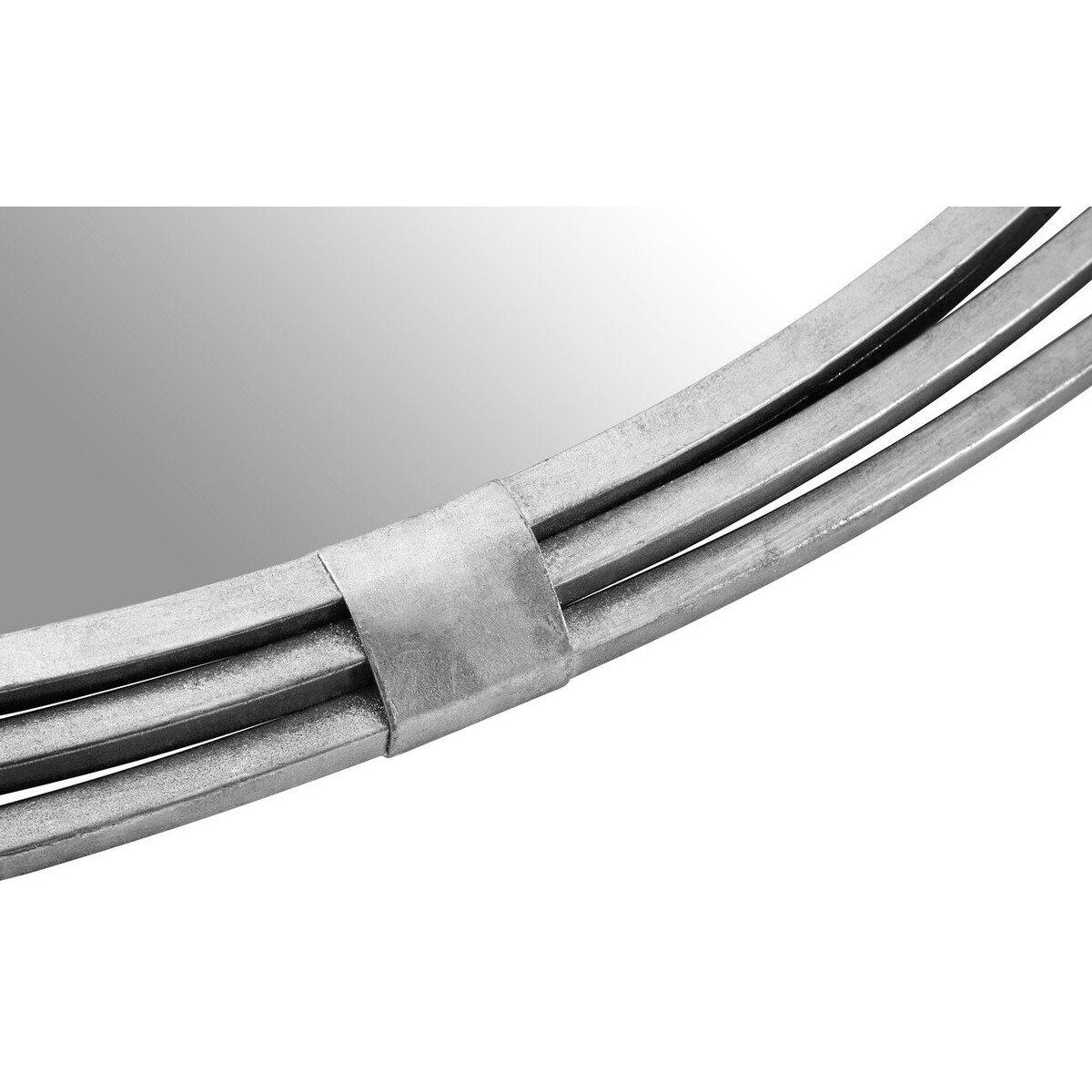 Silver - Interiors by Premier - Farran Oval Wall Mirror - 4