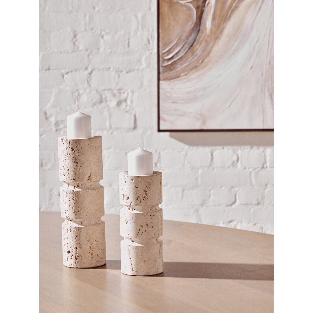 Multi - Fifty Five South - Astratto Neutral Abstract Textured Wall Art - 5