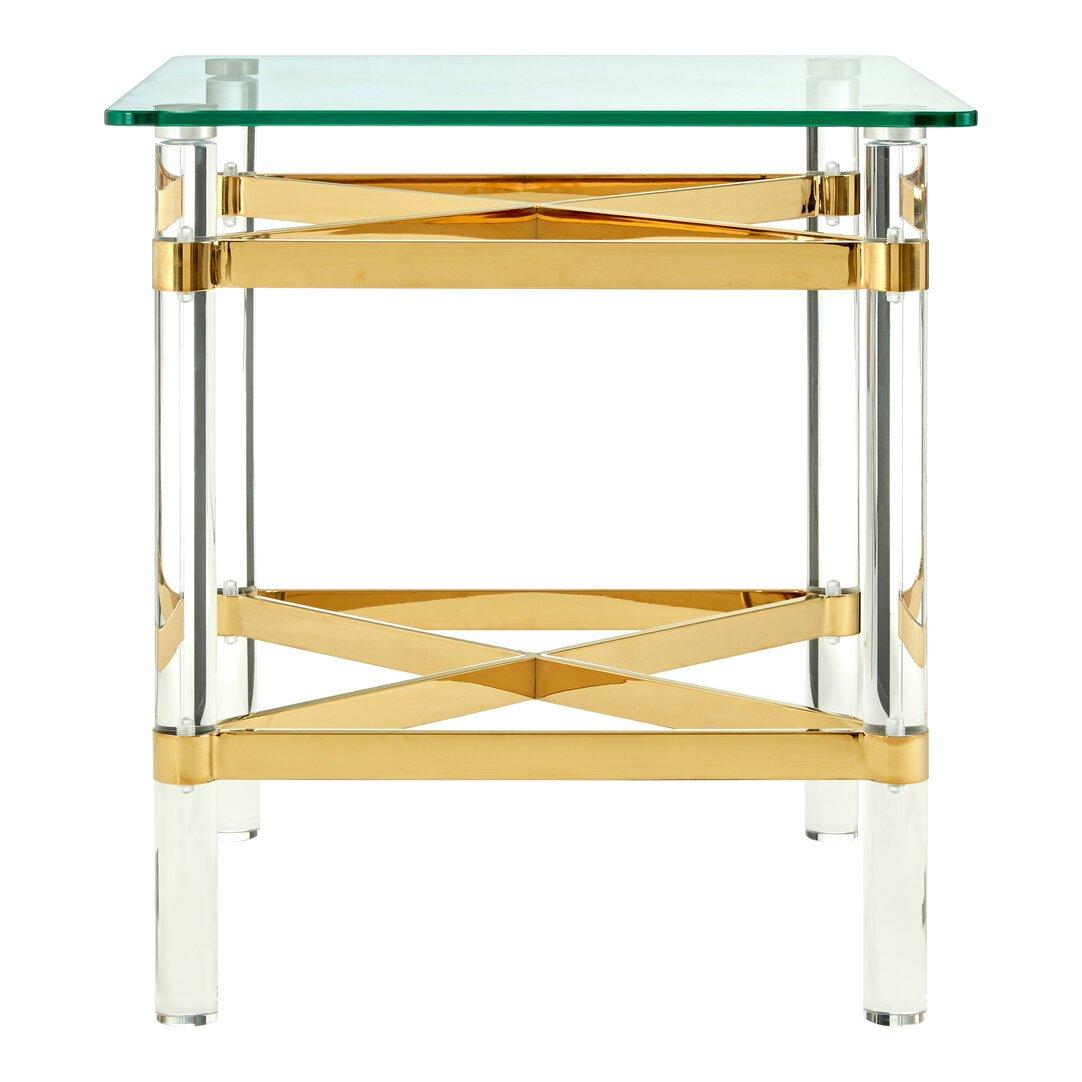 Fifty Five South  Clarence Side Table - Gold