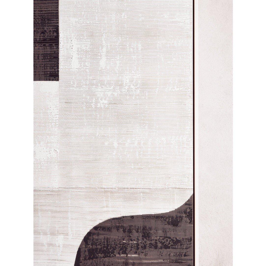 Multi - Fifty Five South - Astratto Neutral Abstract Textured Canvas Wall Art - 3