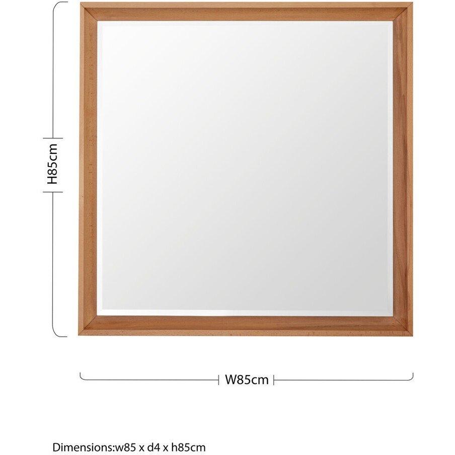 Brown - Interiors by Premier - Kensington Townhouse Square Wall Mirror - 4