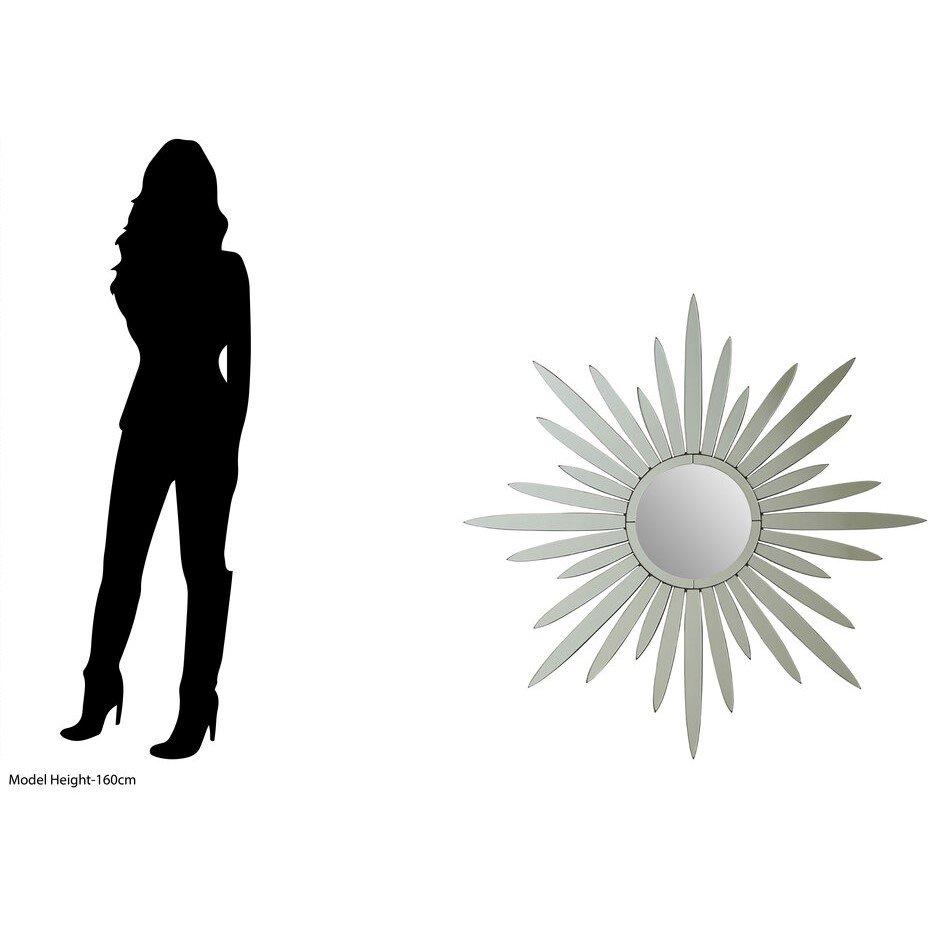 Silver - Fifty Five South - Starburst Wall Mirror - 3