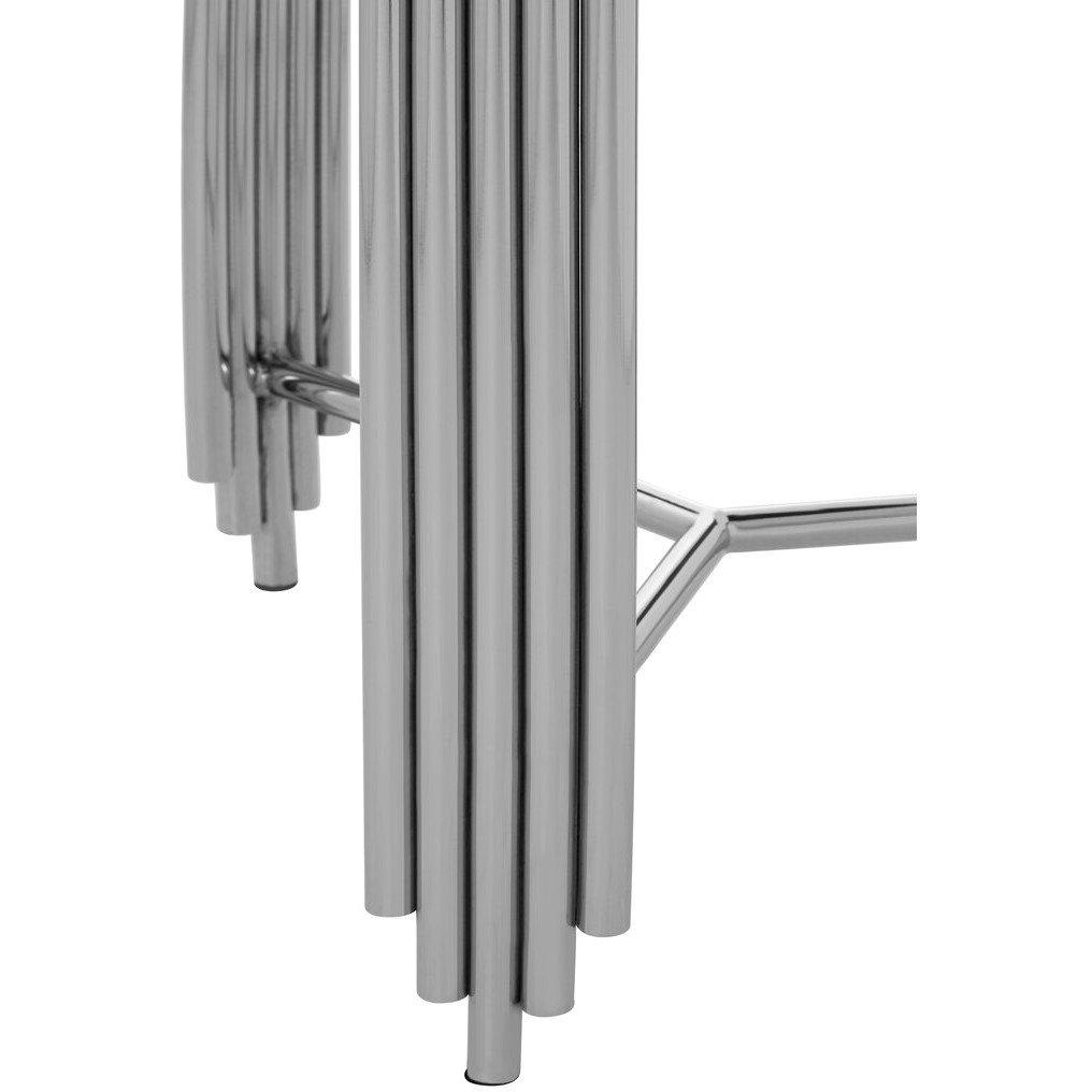 Silver - Fifty Five South - Clarice Round Side Table - 3