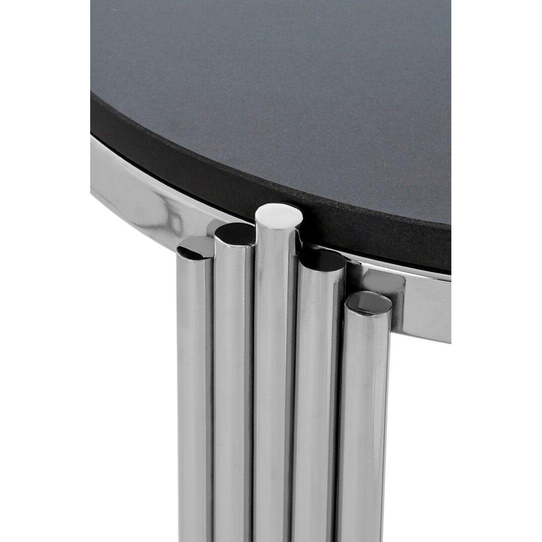 Silver - Fifty Five South - Clarice Round Side Table - 5