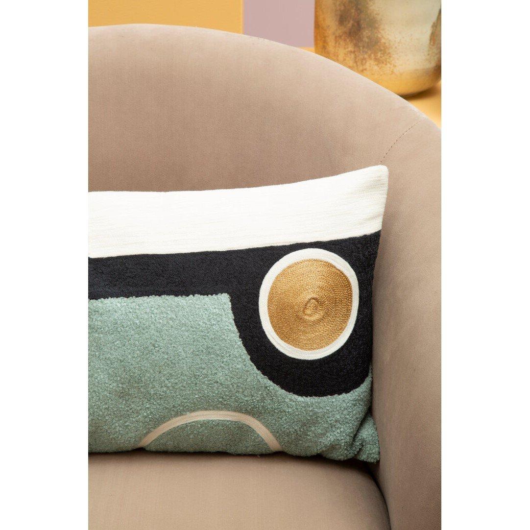 Brown - Fifty Five South - Manhattan Mink Velvet Armchair - 2